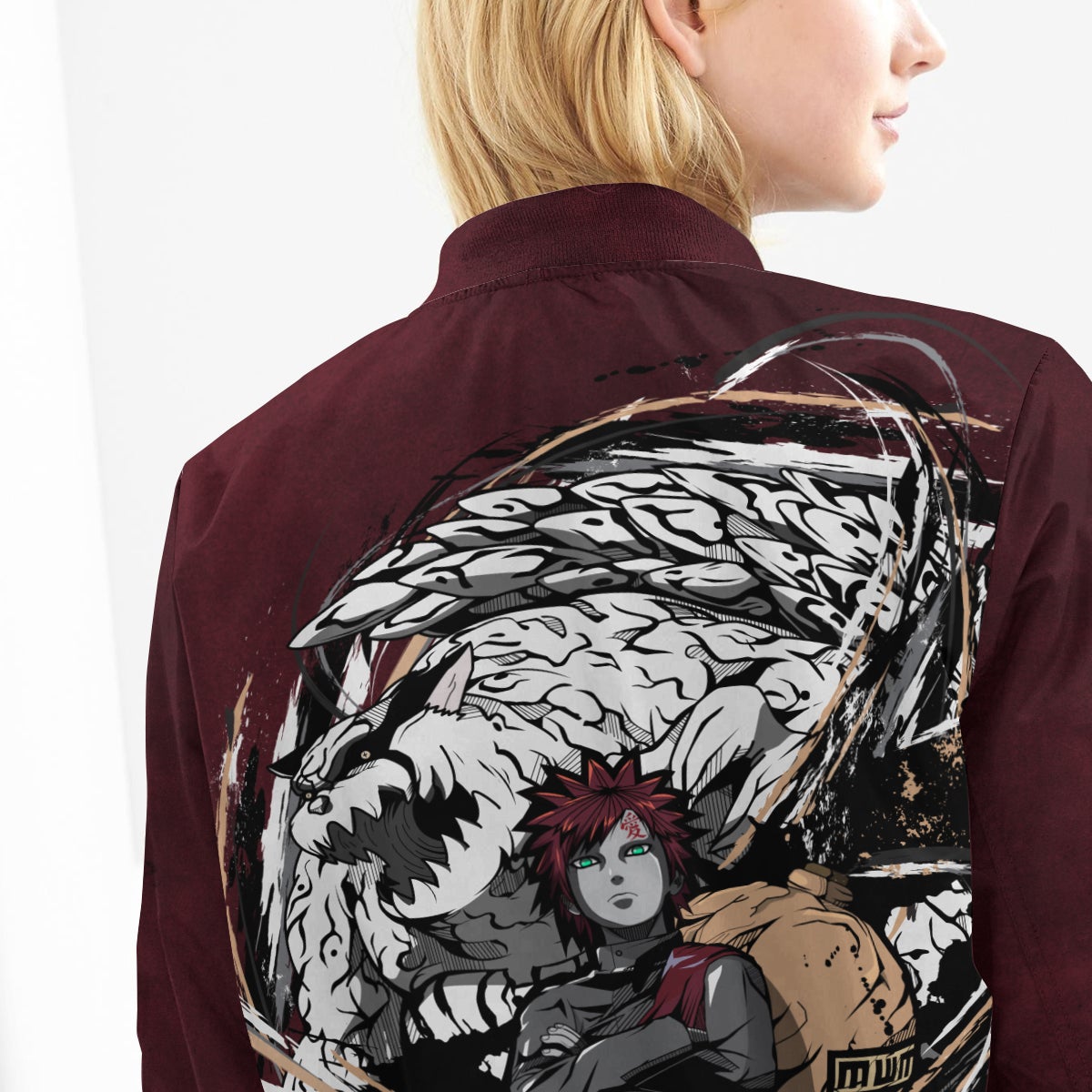 gaara-shukaku-bomber-jacket-841227 gaara shukaku bomber jacket 841227 - Gear Anime