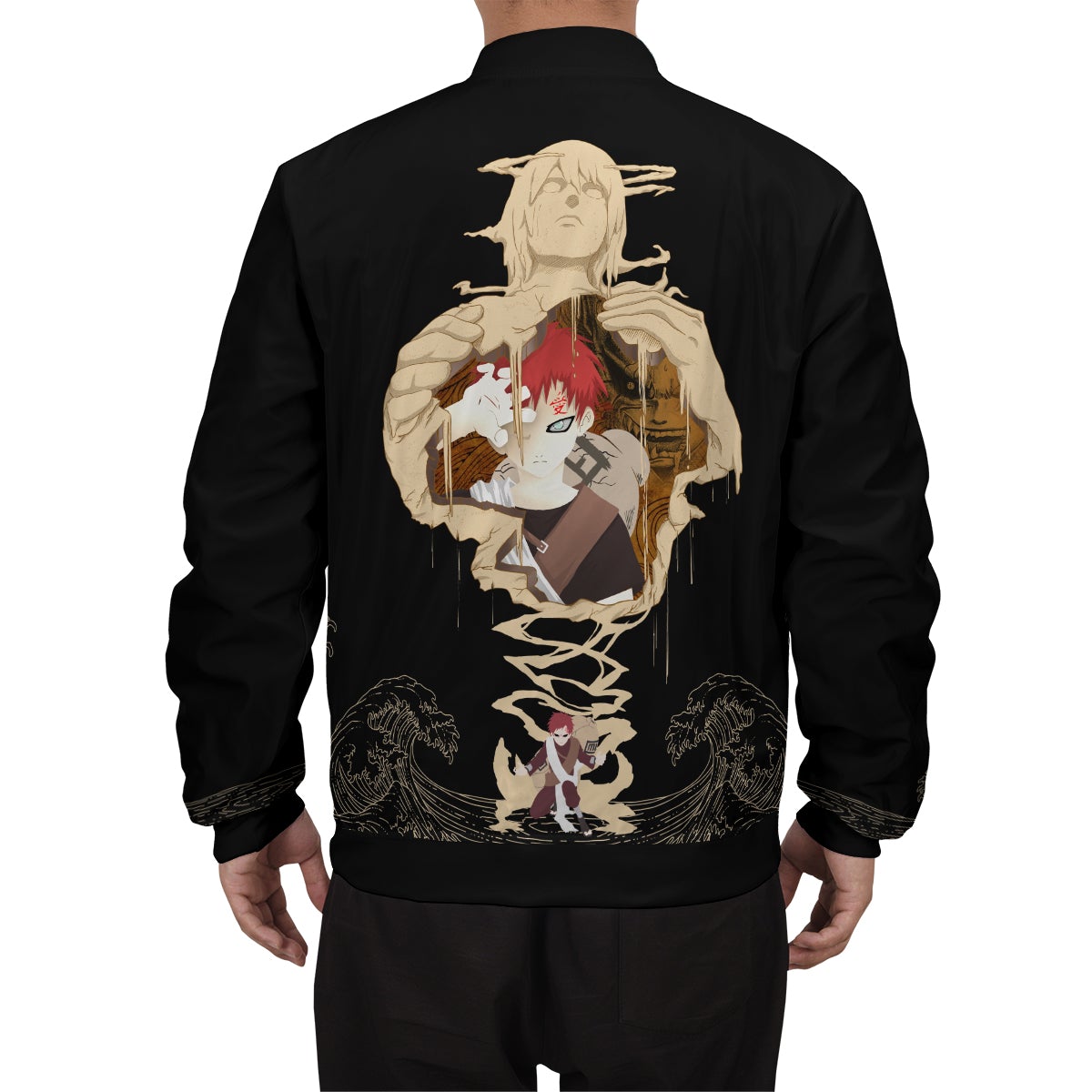 gaara-spirit-bomber-jacket-185716 gaara spirit bomber jacket 185716 - Gear Anime