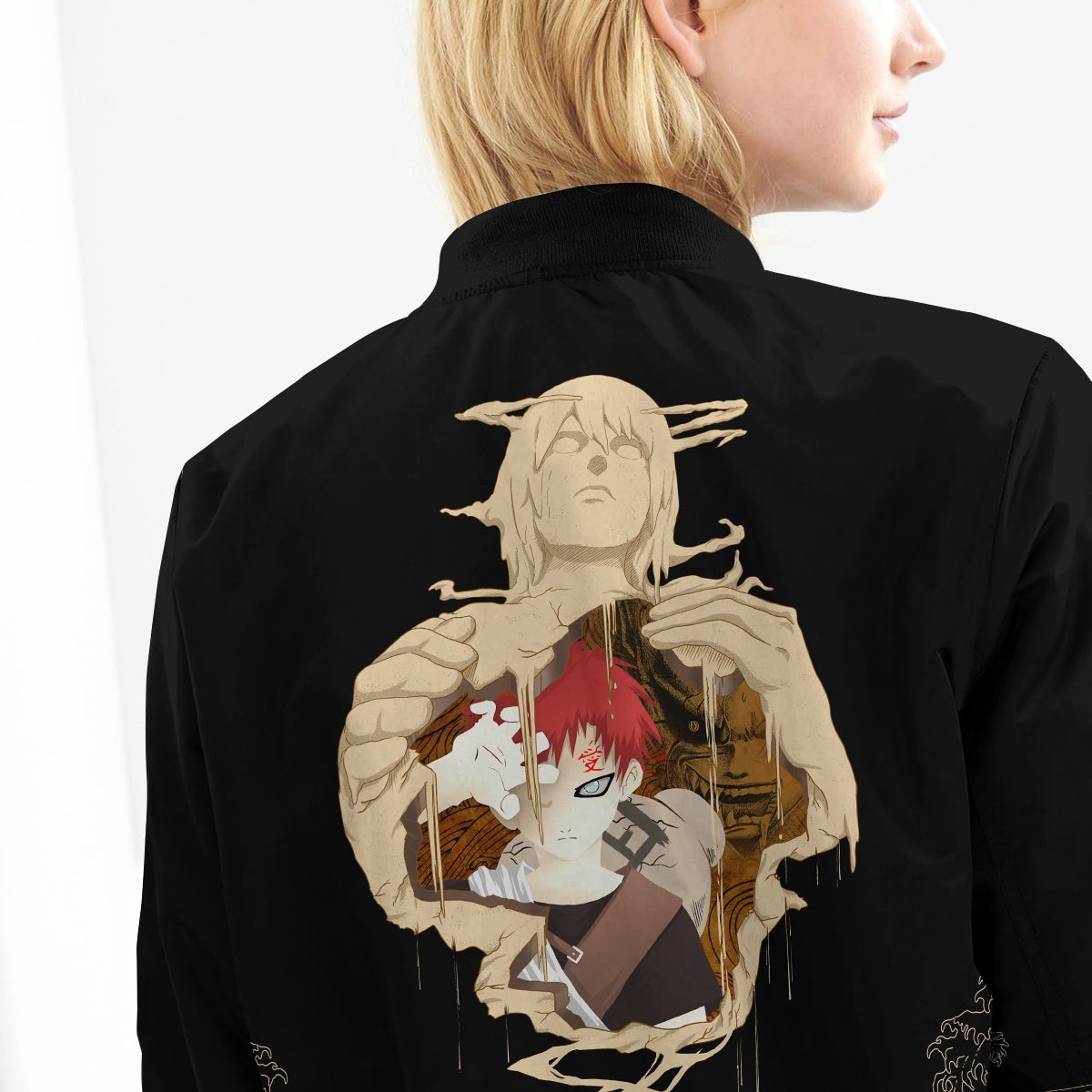 gaara-spirit-bomber-jacket-825923 gaara spirit bomber jacket 825923 - Gear Anime