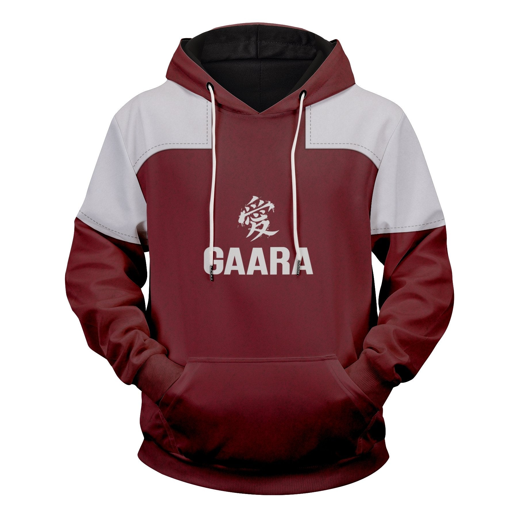 Naruto Hoodies - Gaara Unisex Pullover Hoodie FH0709 4 - Gear Anime gaara unisex pullover hoodie 560172 - Gear Anime