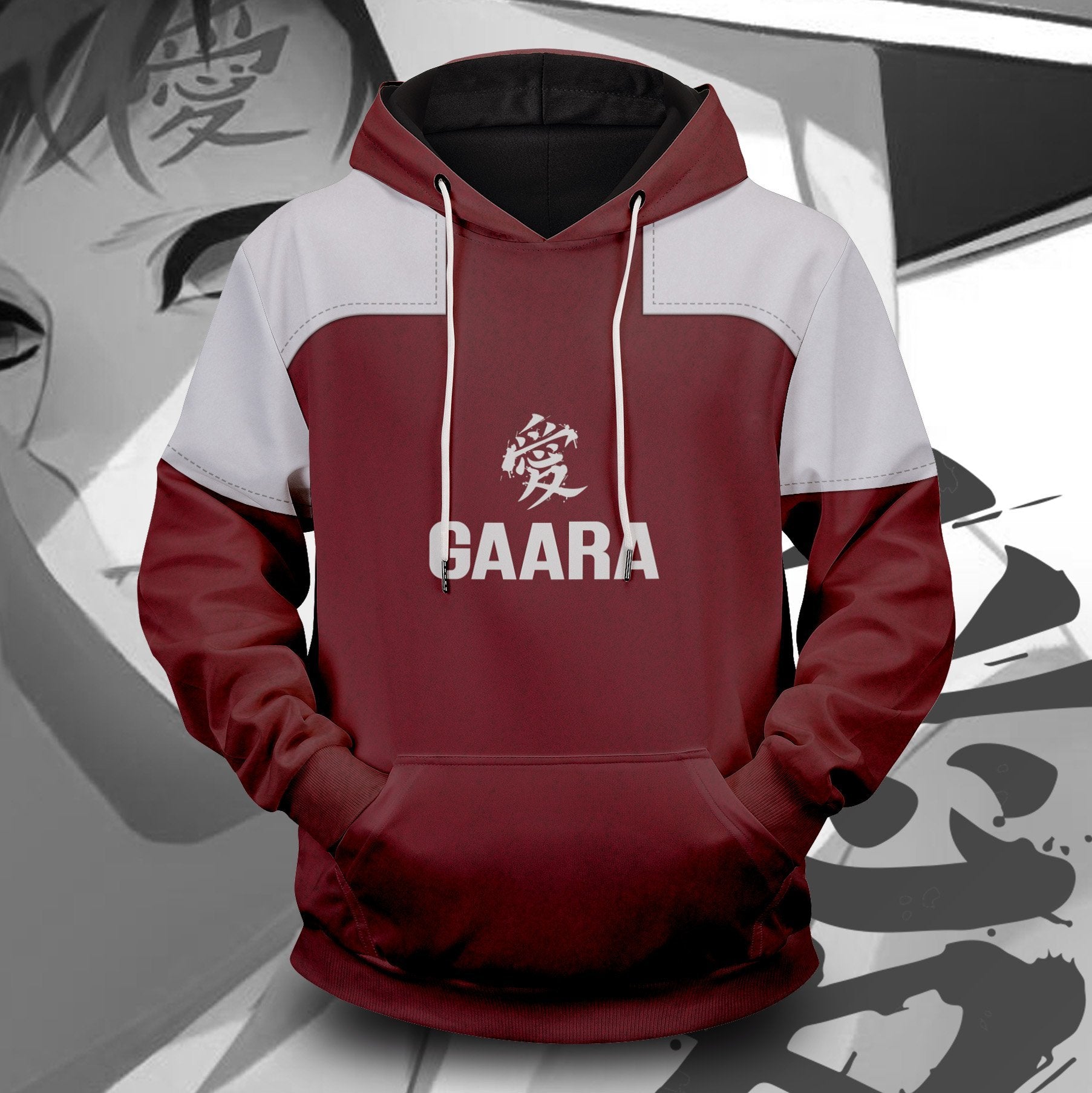 gaara-unisex-pullover-hoodie-763178 gaara unisex pullover hoodie 763178 - Gear Anime