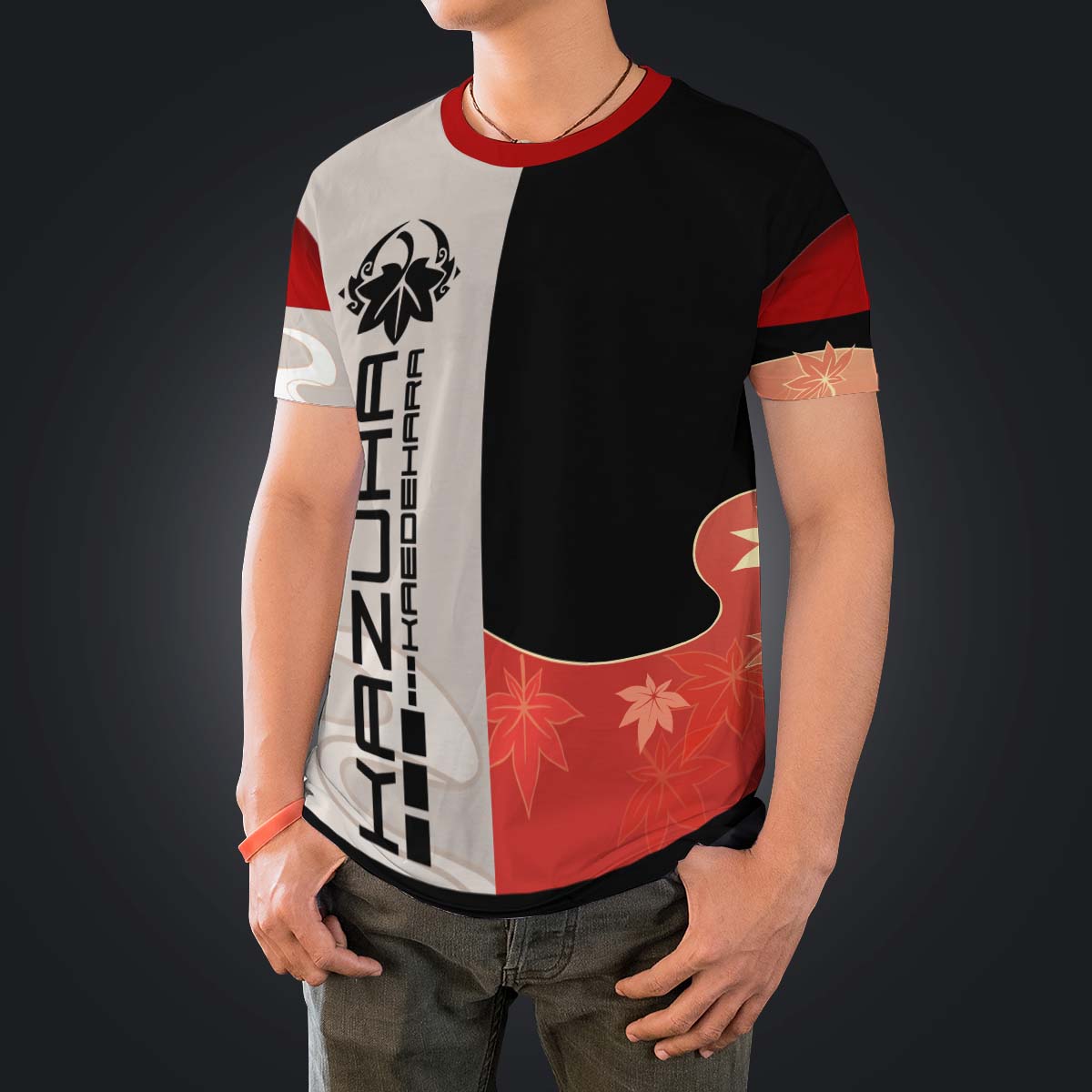 gi-kazuha-unisex-t-shirt-867188 gi kazuha unisex t shirt 867188 - Gear Anime