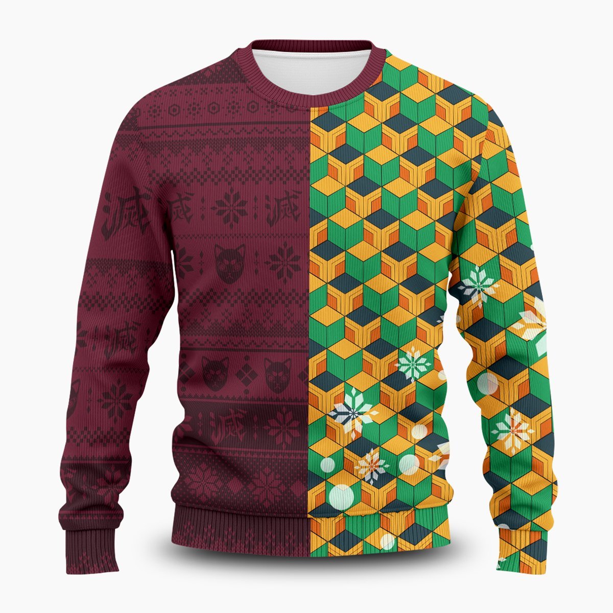 giyu christmas unisex wool sweater 845411 - Gear Anime