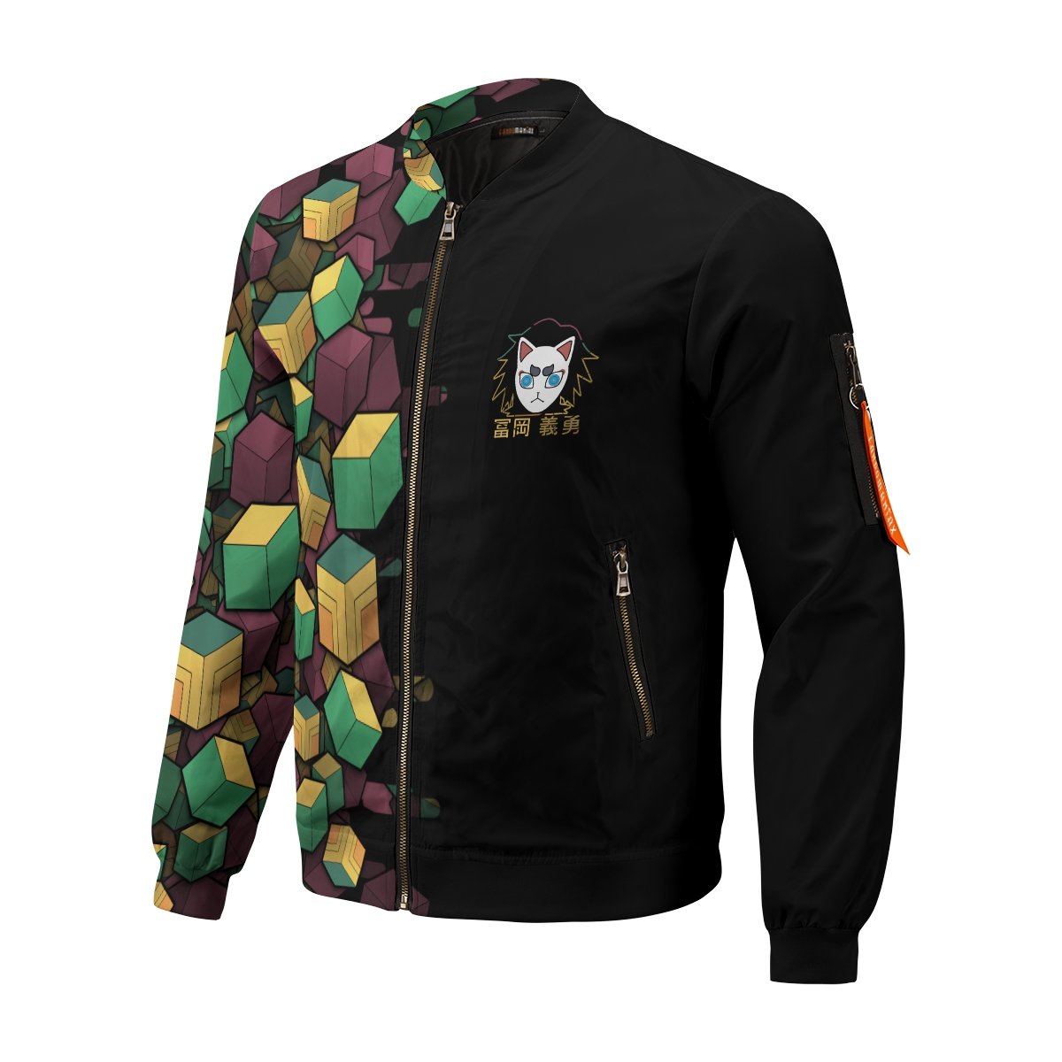 giyu-cube-bomber-jacket-207516 giyu cube bomber jacket 207516 - Gear Anime