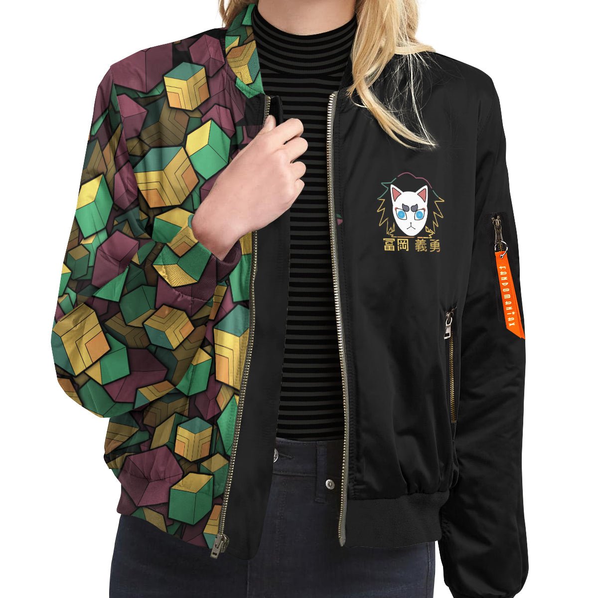 giyu-cube-bomber-jacket-794761 giyu cube bomber jacket 794761 - Gear Anime