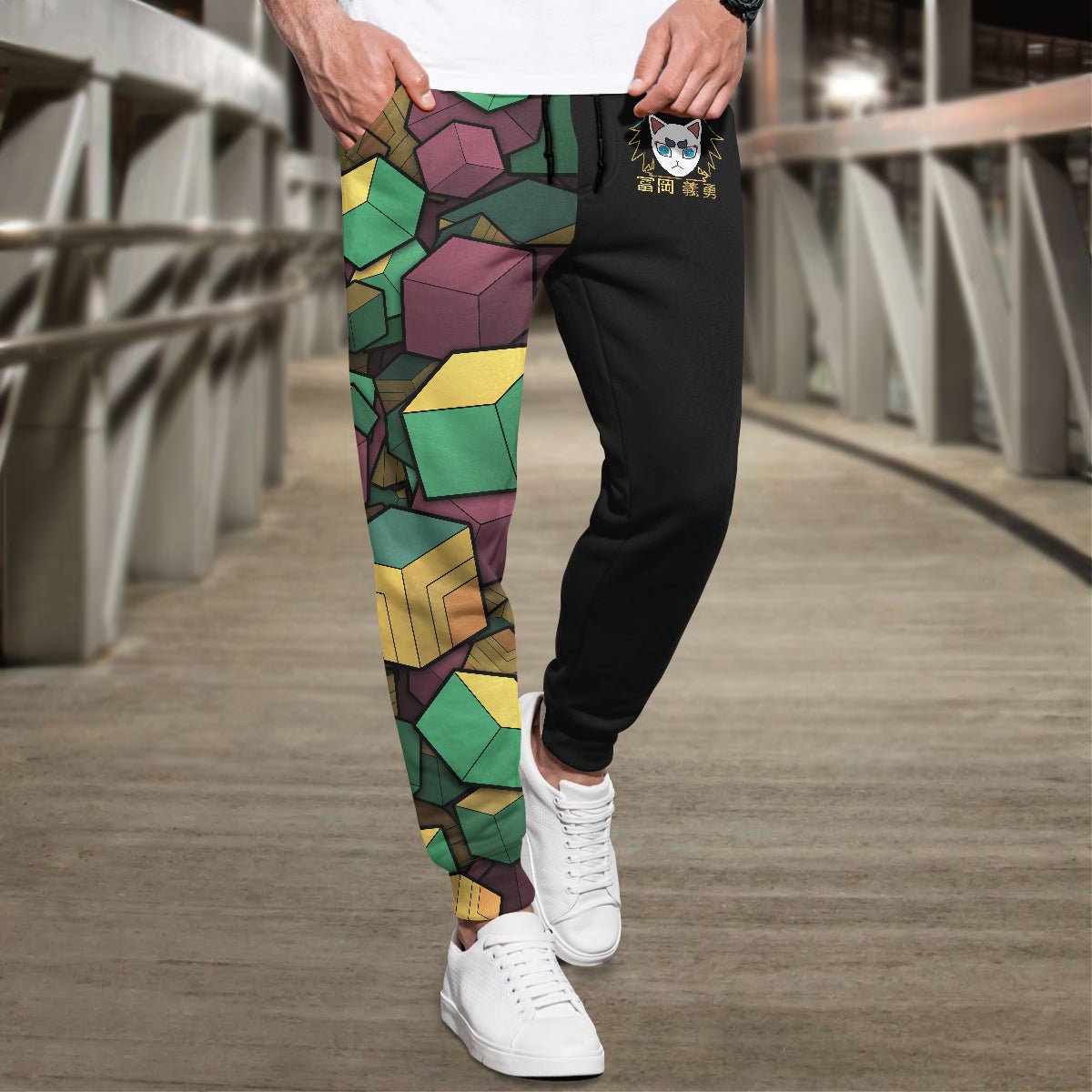 giyu-cube-jogger-pants-380410 giyu cube jogger pants 380410 - Gear Anime