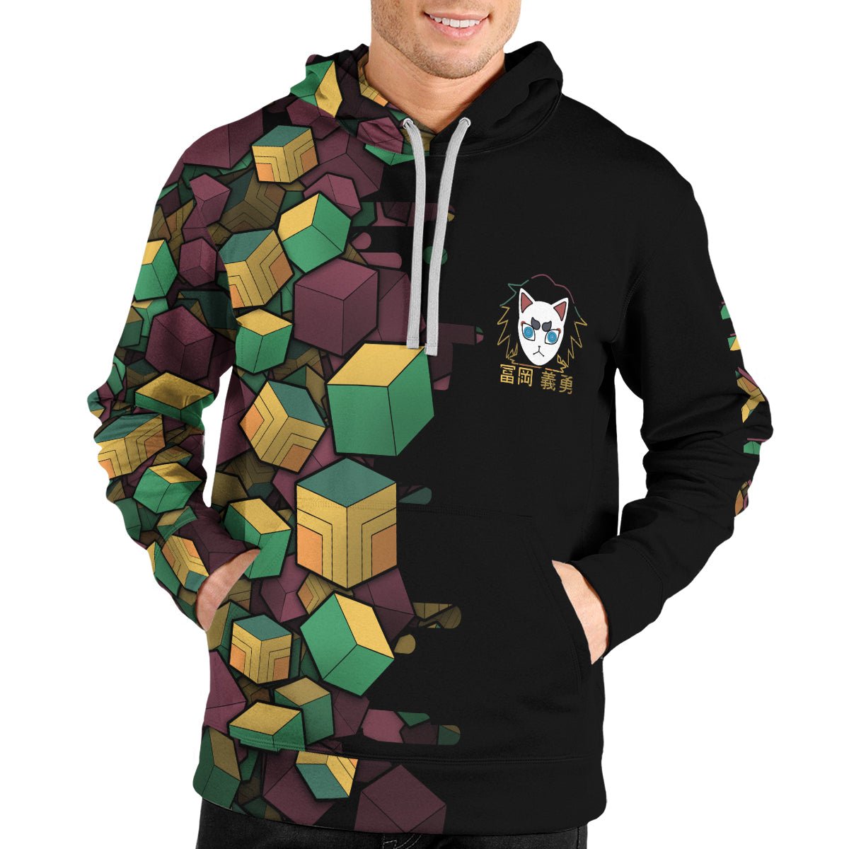 giyu-cube-unisex-pullover-hoodie-698028 giyu cube unisex pullover hoodie 698028 - Gear Anime
