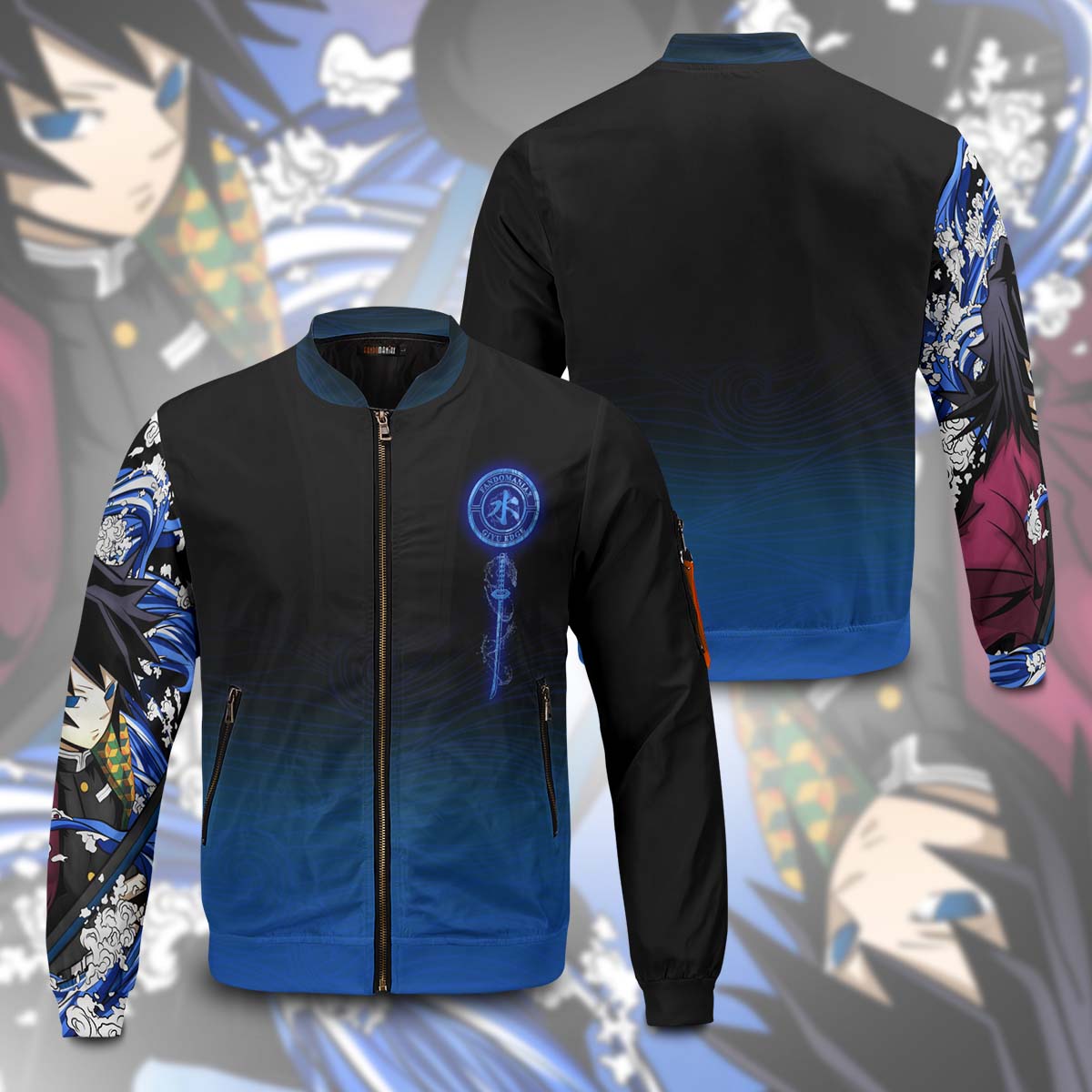 giyu-edge-bomber-jacket-575102 giyu edge bomber jacket 575102 - Gear Anime