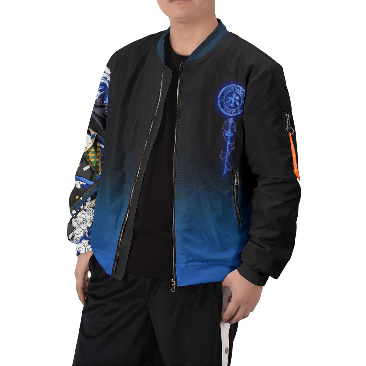 giyu-edge-bomber-jacket-621500 giyu edge bomber jacket 621500 - Gear Anime
