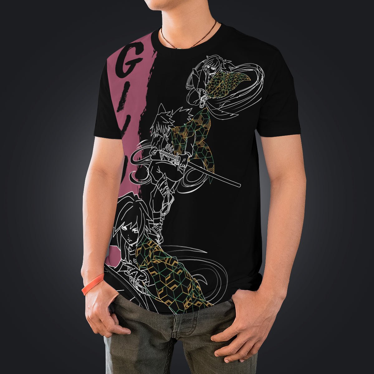 giyu-semblance-unisex-t-shirt-607150 giyu semblance unisex t shirt 607150 - Gear Anime