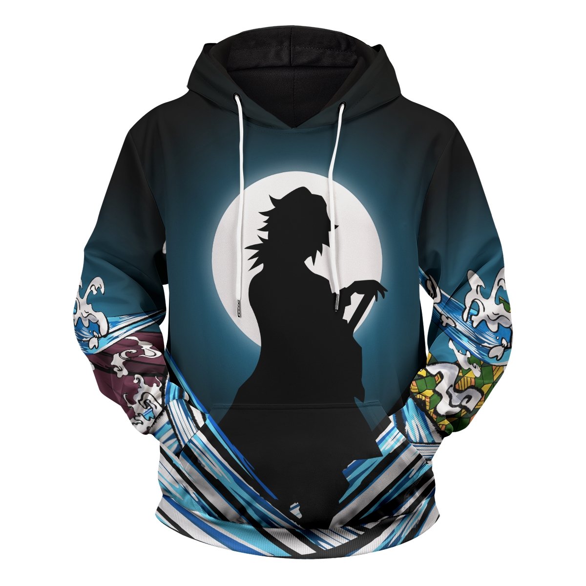giyu-water-style-unisex-pullover-hoodie-175367 giyu water style unisex pullover hoodie 175367 - Gear Anime