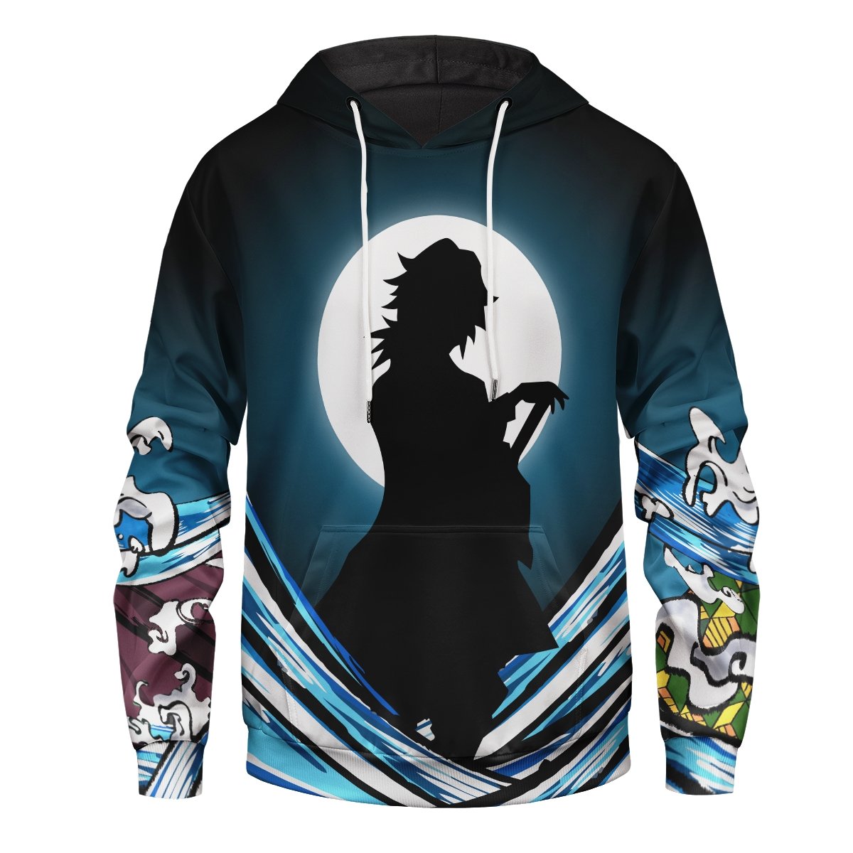 giyu-water-style-unisex-pullover-hoodie-923645 giyu water style unisex pullover hoodie 923645 - Gear Anime