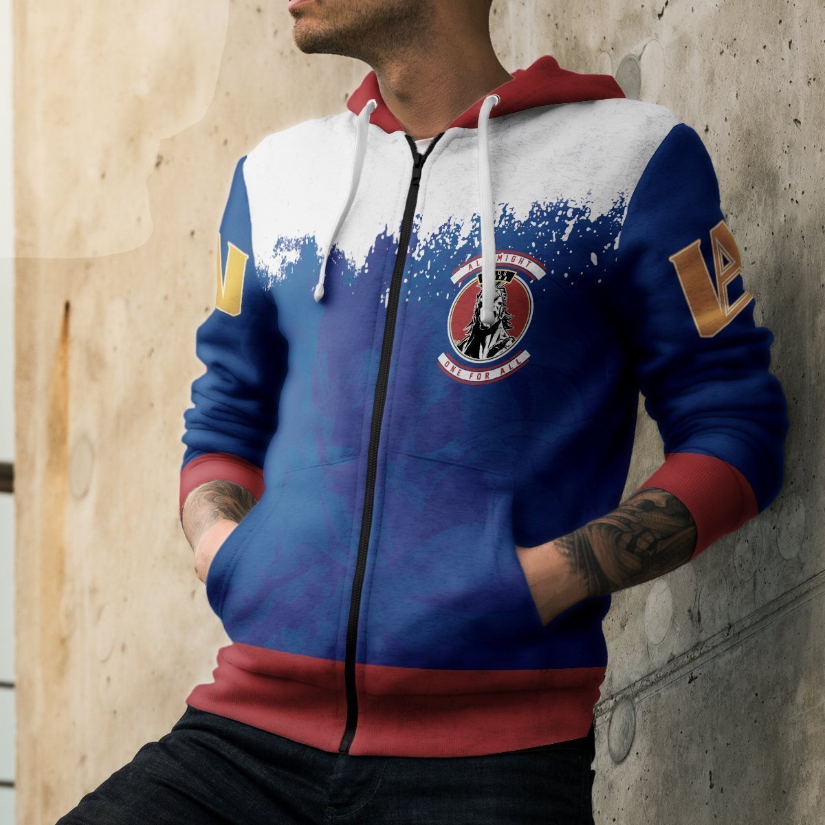 go-beyond-plus-ultra-unisex-zipped-hoodie-218058 go beyond plus ultra unisex zipped hoodie 218058 - Gear Anime