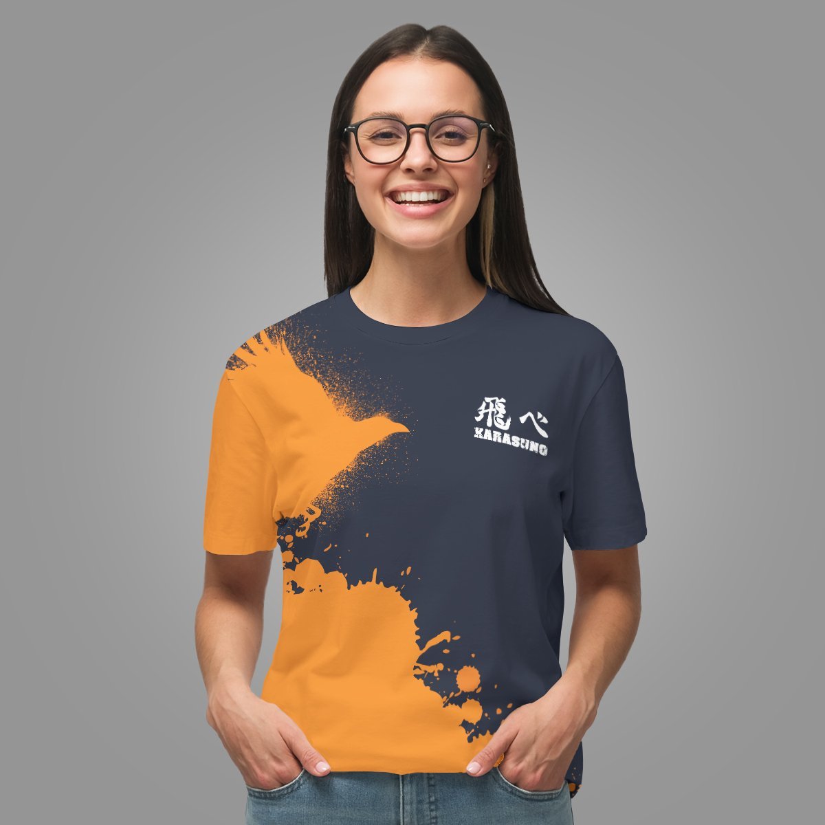 go-karasuno-unisex-t-shirt-644105 go karasuno unisex t shirt 644105 - Gear Anime