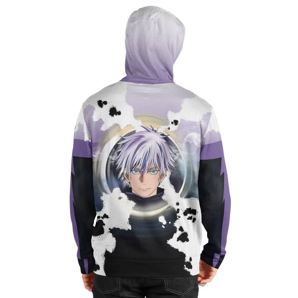 gojo-cursed-eyes-unisex-pullover-hoodie-426600 gojo cursed eyes unisex pullover hoodie 426600 - Gear Anime