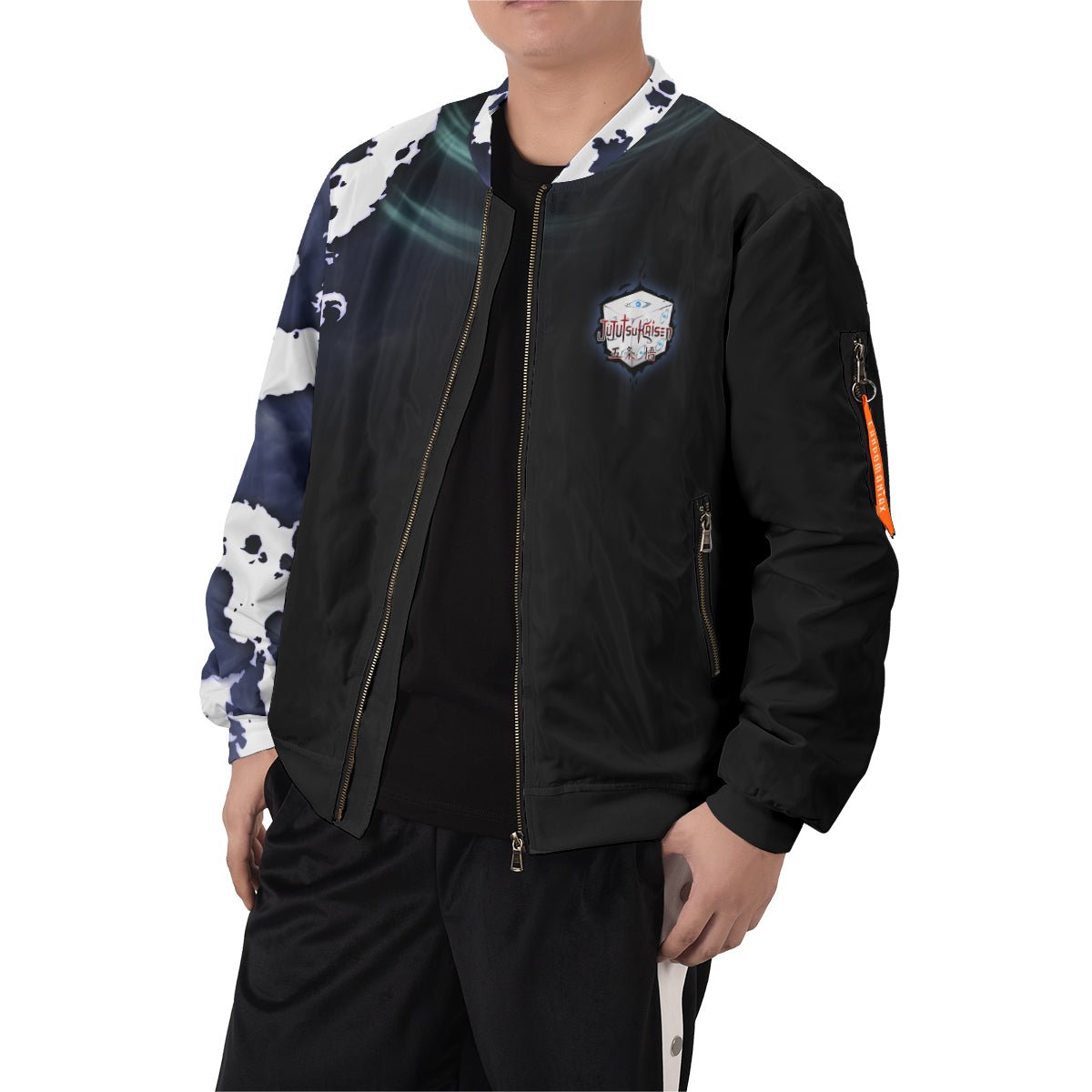 gojo-stwear-bomber-jacket-660476 gojo stwear bomber jacket 660476 - Gear Anime