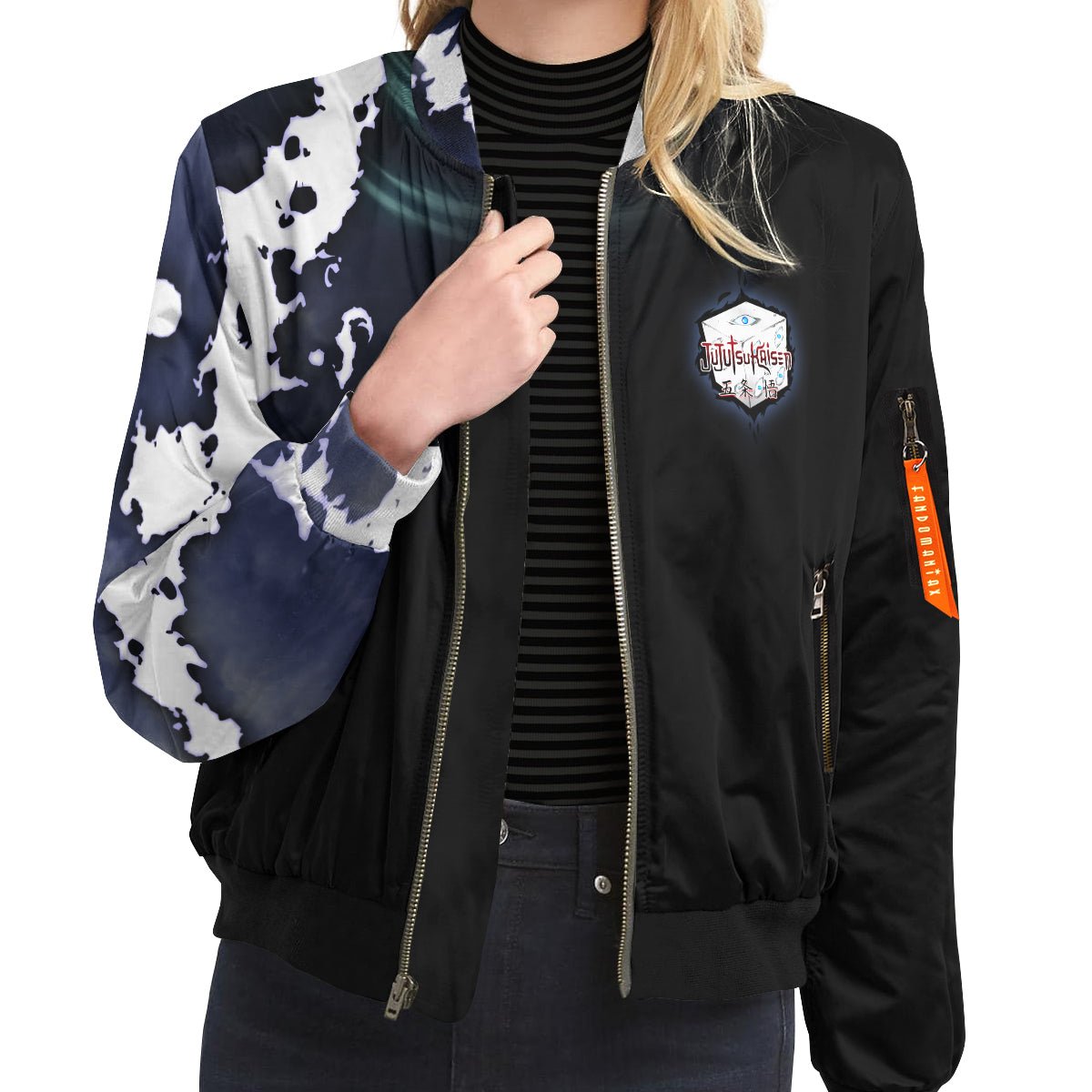 gojo-stwear-bomber-jacket-975860 gojo stwear bomber jacket 975860 - Gear Anime