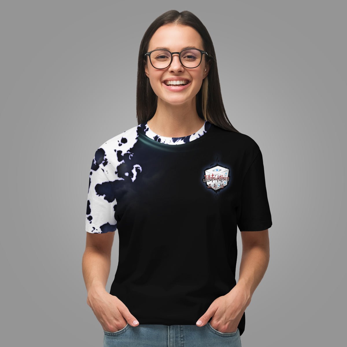 gojo-stwear-unisex-t-shirt-705360 gojo stwear unisex t shirt 705360 - Gear Anime