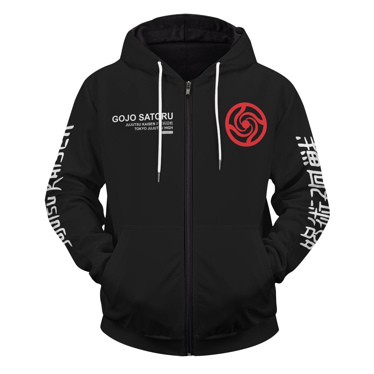 gojo-unisex-zipped-hoodie-172063 gojo unisex zipped hoodie 172063 - Gear Anime