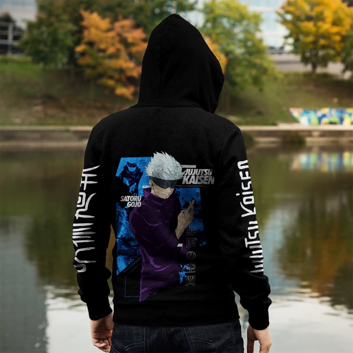 gojo-unisex-zipped-hoodie-423927 gojo unisex zipped hoodie 423927 - Gear Anime