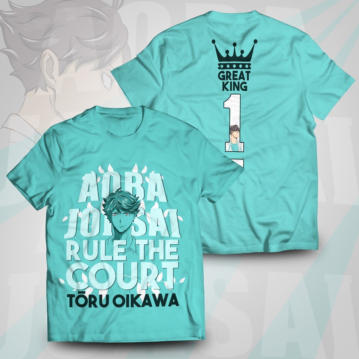 great-king-oikawa-unisex-t-shirt-714284 great king oikawa unisex t shirt 714284 - Gear Anime
