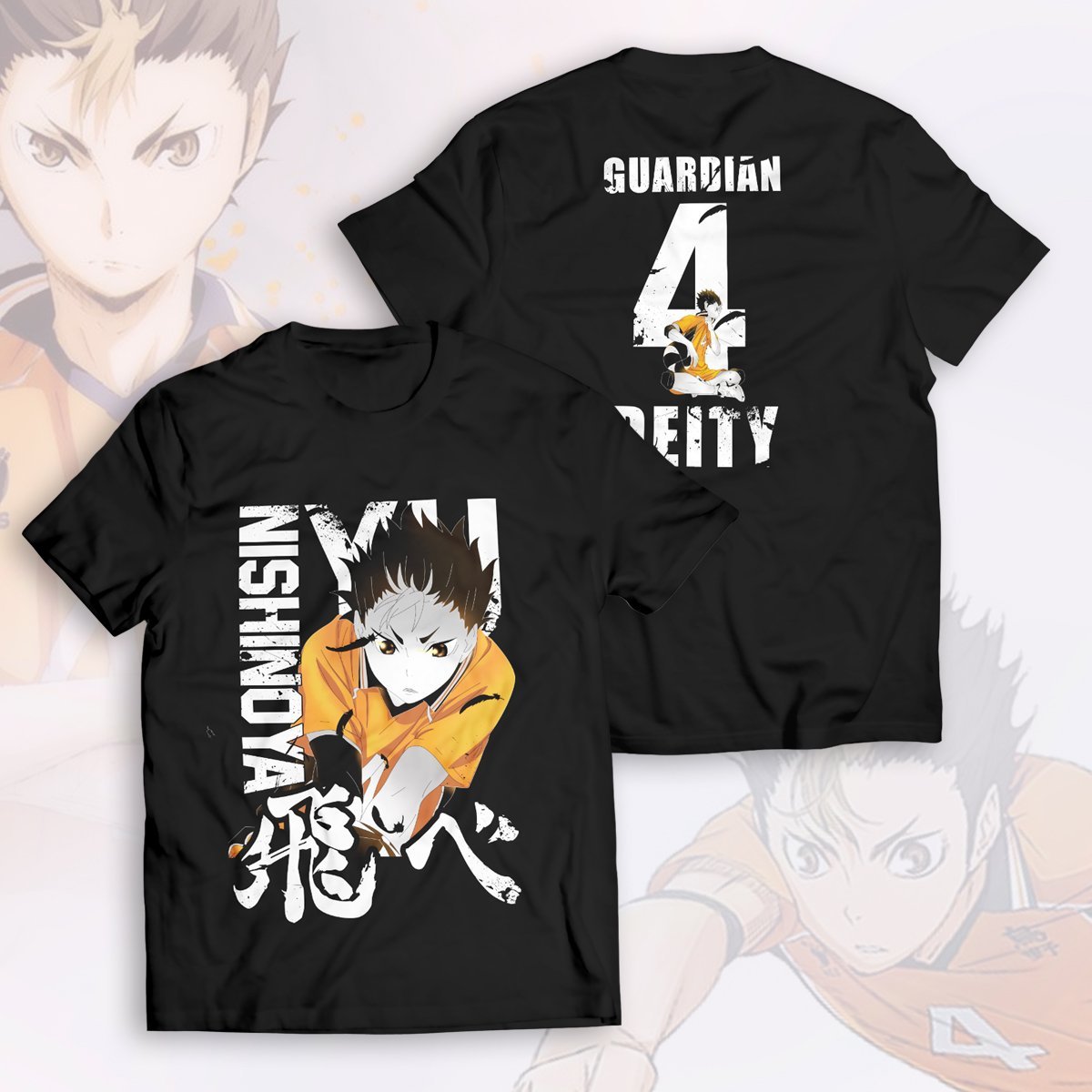 guardian-nishinoya-unisex-t-shirt-810033 guardian nishinoya unisex t shirt 810033 - Gear Anime