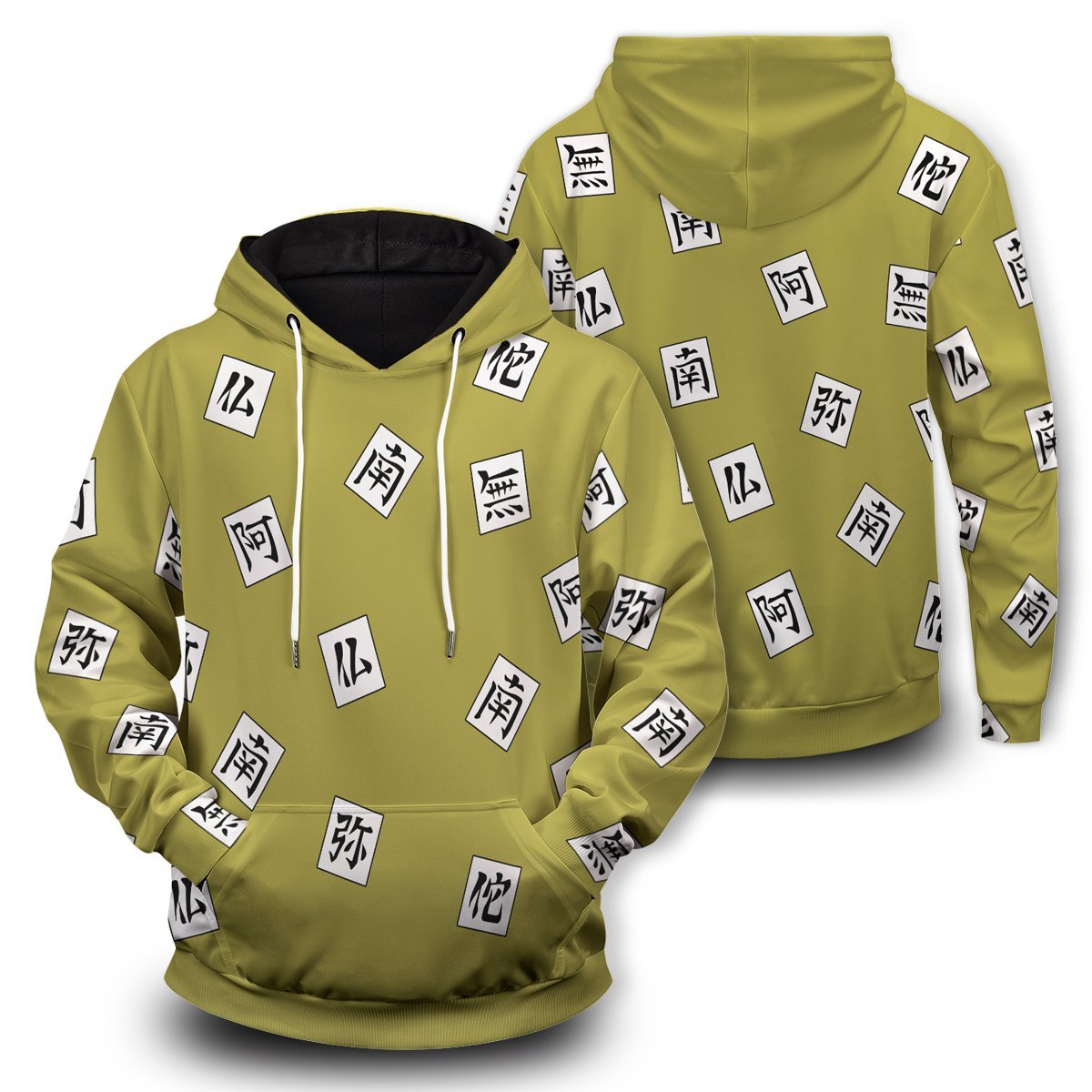 Demon Slayer Hoodies - Gyomei Himejima Unisex Pullover Hoodie FH0709 7 - Gear Anime gyomei himejima unisex pullover hoodie 368072 - Gear Anime