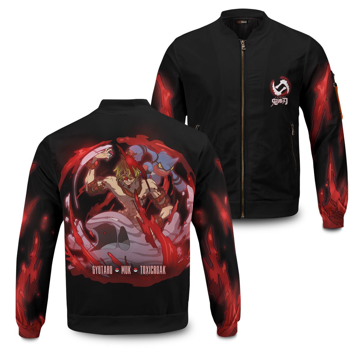 gyutaro collab bomber jacket 487930 - Gear Anime