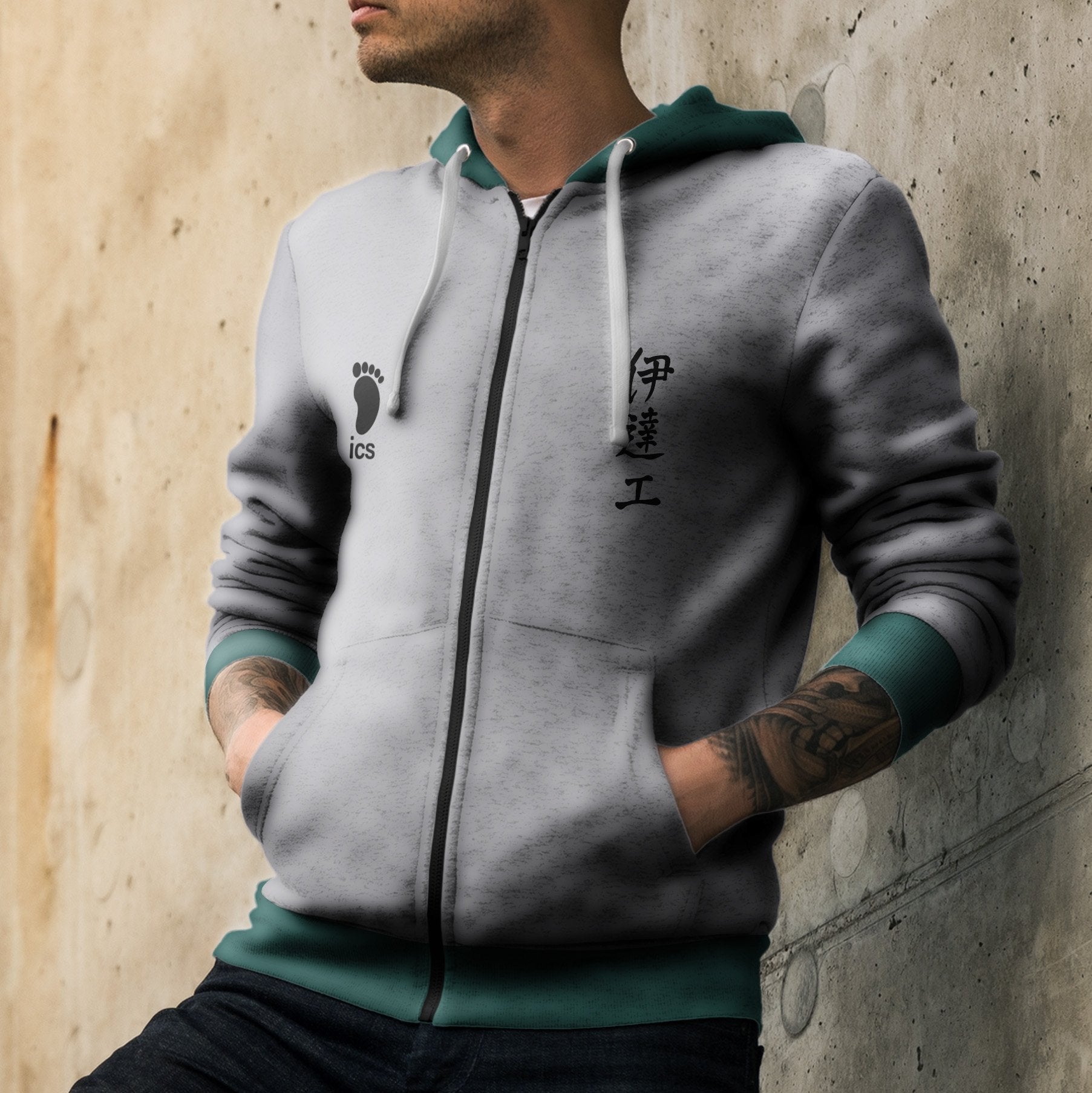 haikyuu-datekou-unisex-zipped-hoodie-501357 haikyuu datekou unisex zipped hoodie 501357 - Gear Anime