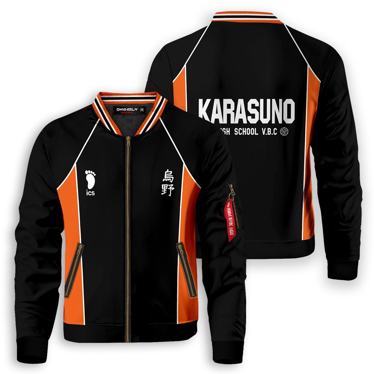 Haikyuu Jackets - Haikyuu Karasuno Bomber Jacket FH0709 6 - Gear Anime haikyuu karasuno bomber jacket 207154 - Gear Anime