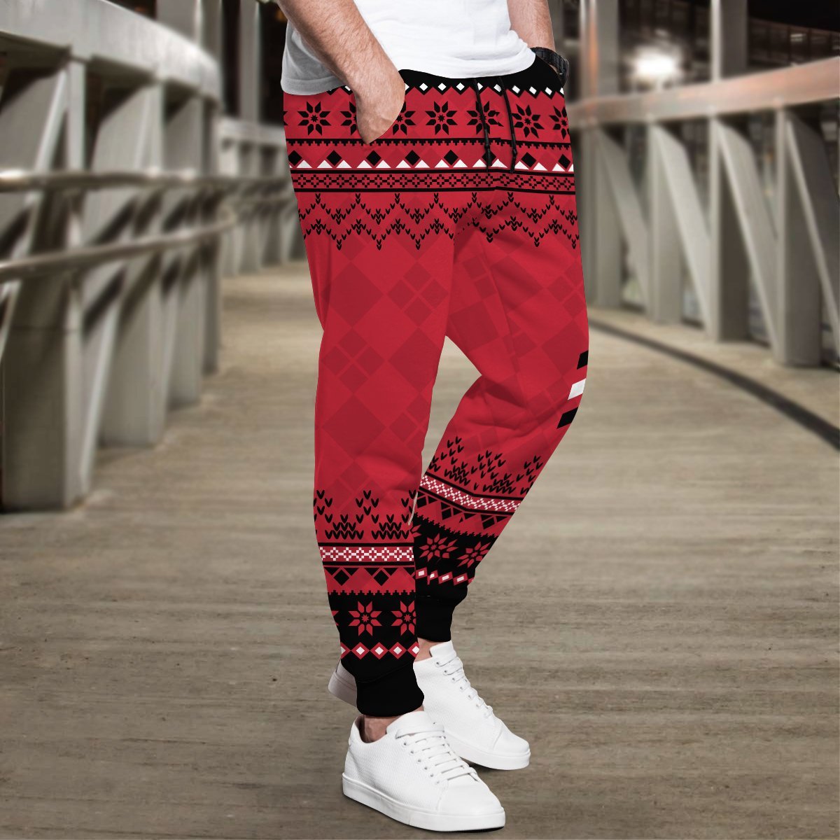 haikyuu-national-team-christmas-jogger-pants-869430 haikyuu national team christmas jogger pants 869430 - Gear Anime