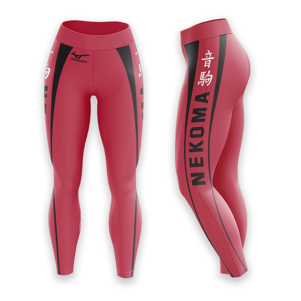 Haikyuu Leggings - Haikyuu Nekoma Unisex Tights FH0709 7 - Gear Anime haikyuu nekoma unisex tights 443856 - Gear Anime