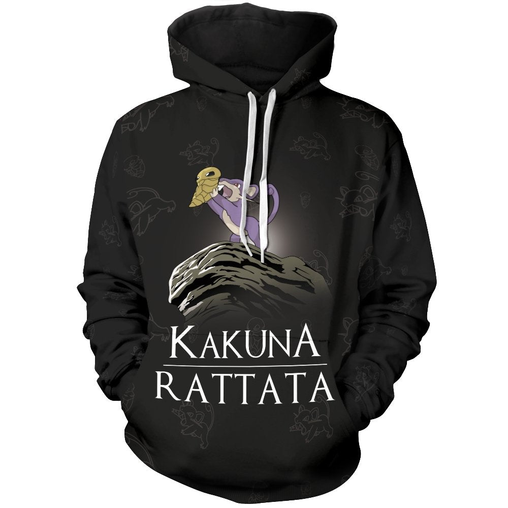 Pokemon Hoodies - Hakuna Rattata Unisex Pullover Hoodie FH0709 3 - Gear Anime hakuna rattata unisex pullover hoodie 658694 - Gear Anime