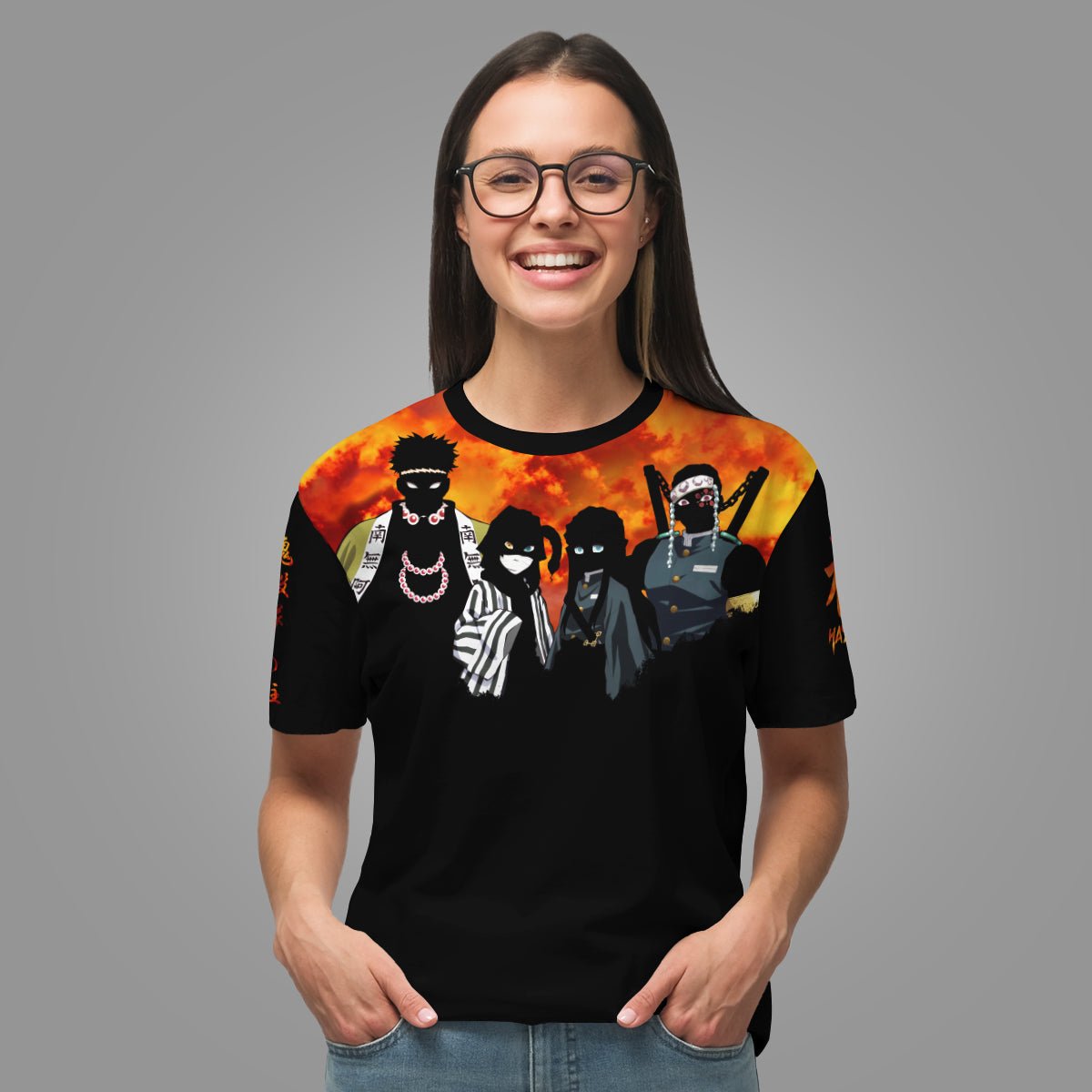 hashira-squad-unisex-t-shirt-460901 hashira squad unisex t shirt 460901 - Gear Anime