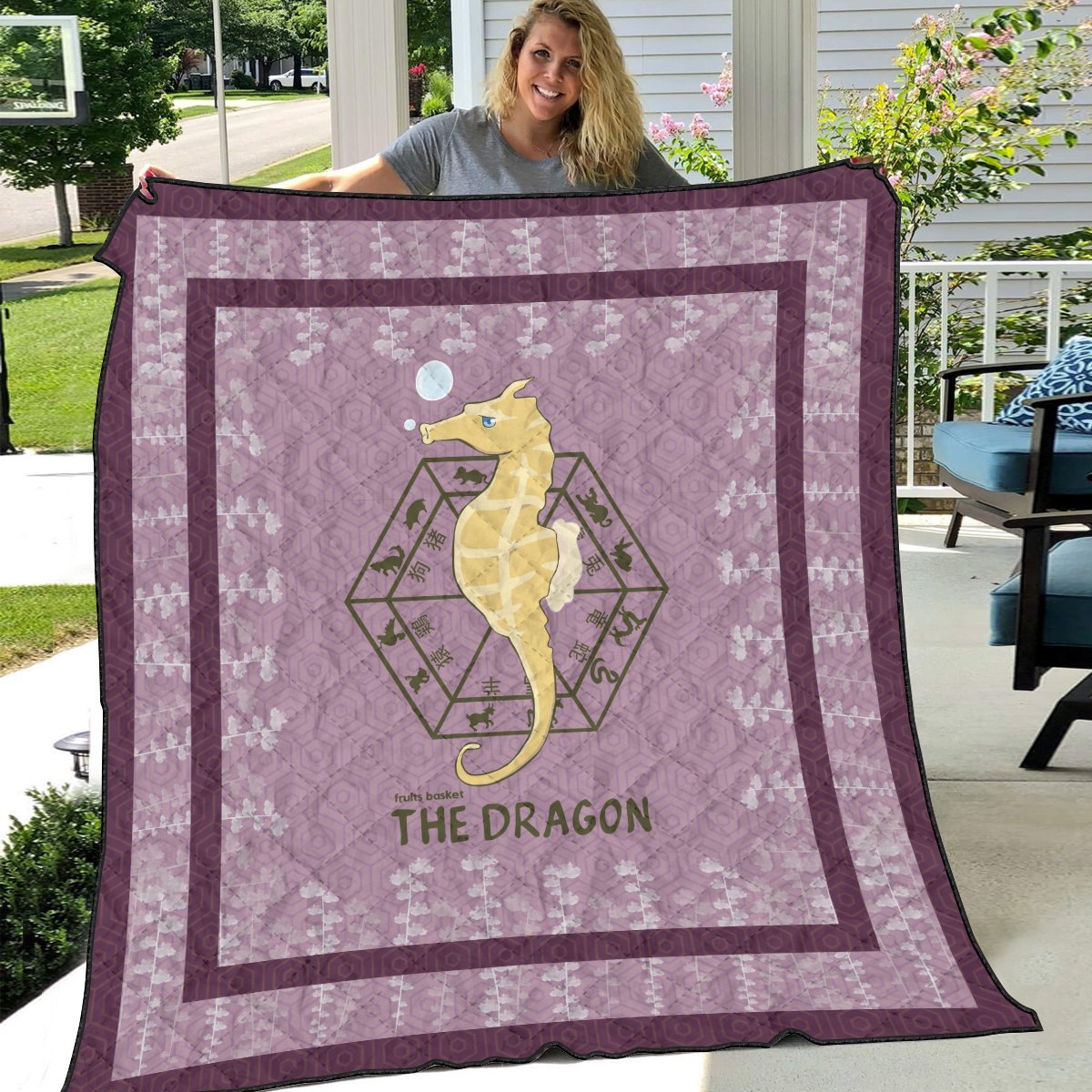 hatori-the-dragon-quilt-blanket-889179 hatori the dragon quilt blanket 889179 - Gear Anime