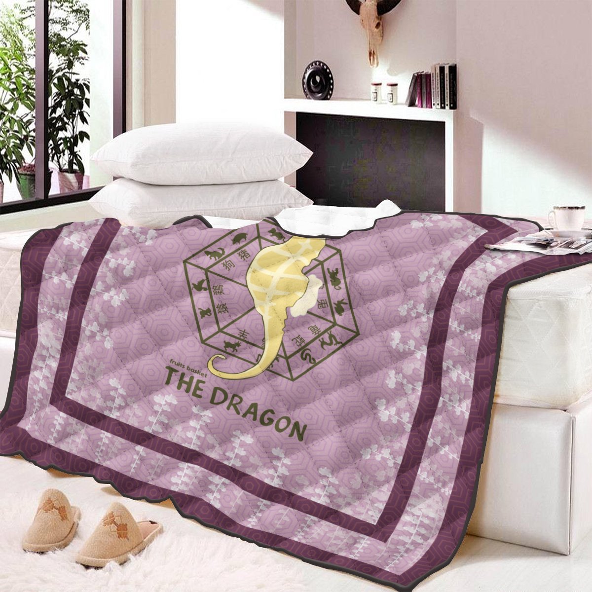 hatori-the-dragon-quilt-blanket-979233 hatori the dragon quilt blanket 979233 - Gear Anime