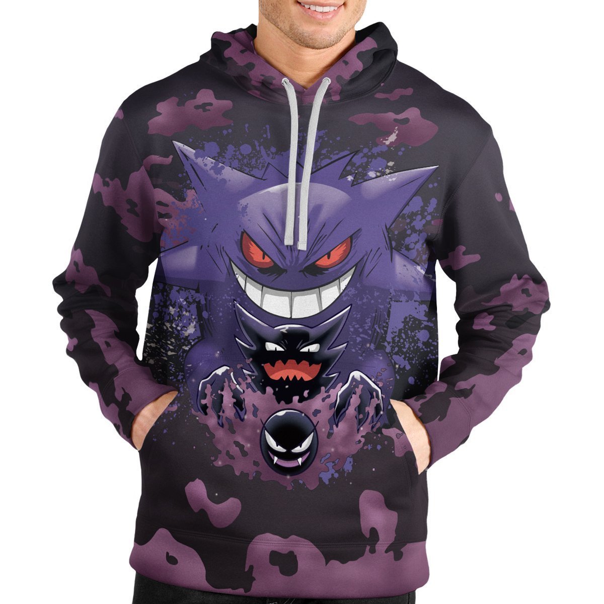 haunting-trio-unisex-pullover-hoodie-159073 haunting trio unisex pullover hoodie 159073 - Gear Anime