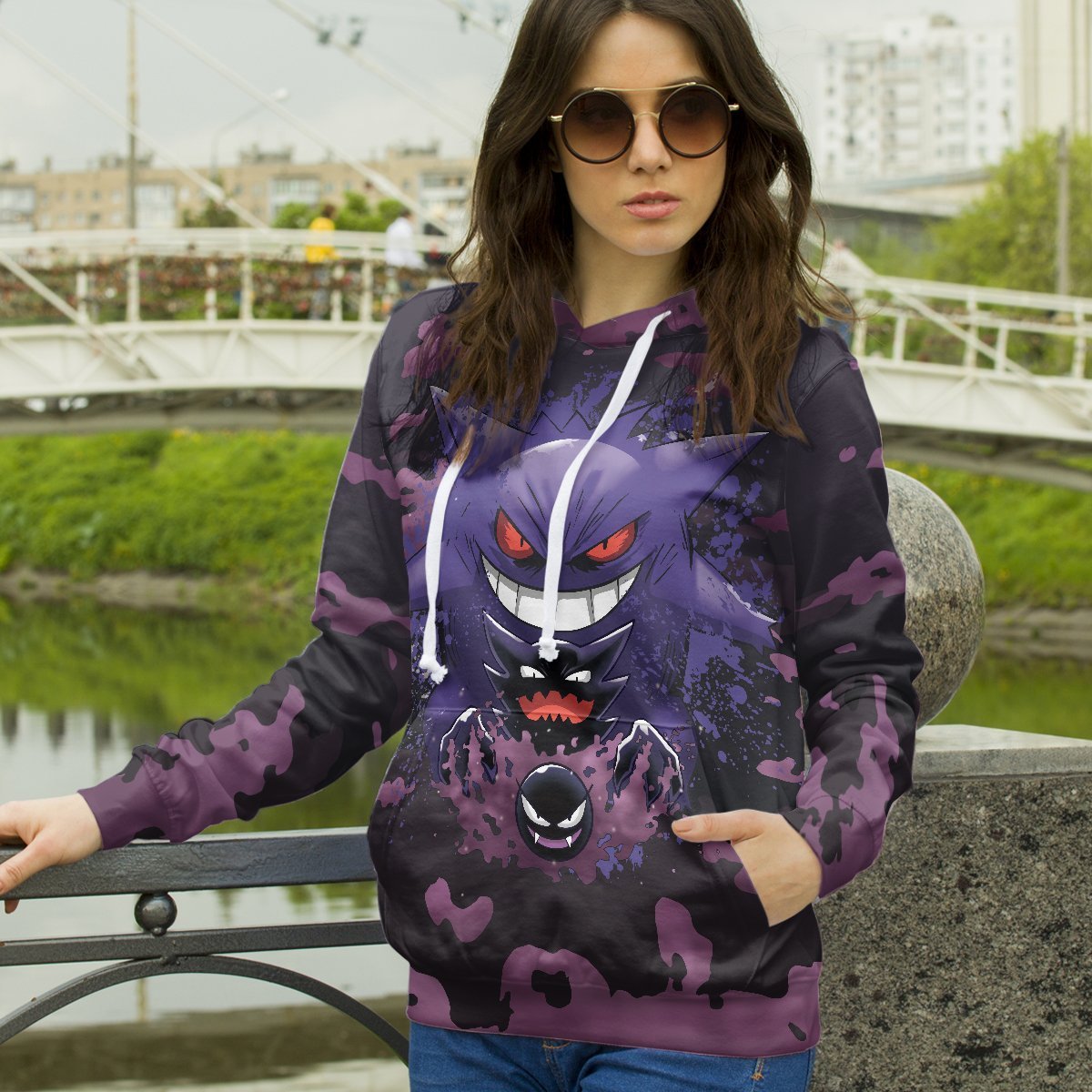 haunting-trio-unisex-pullover-hoodie-313415 haunting trio unisex pullover hoodie 313415 - Gear Anime