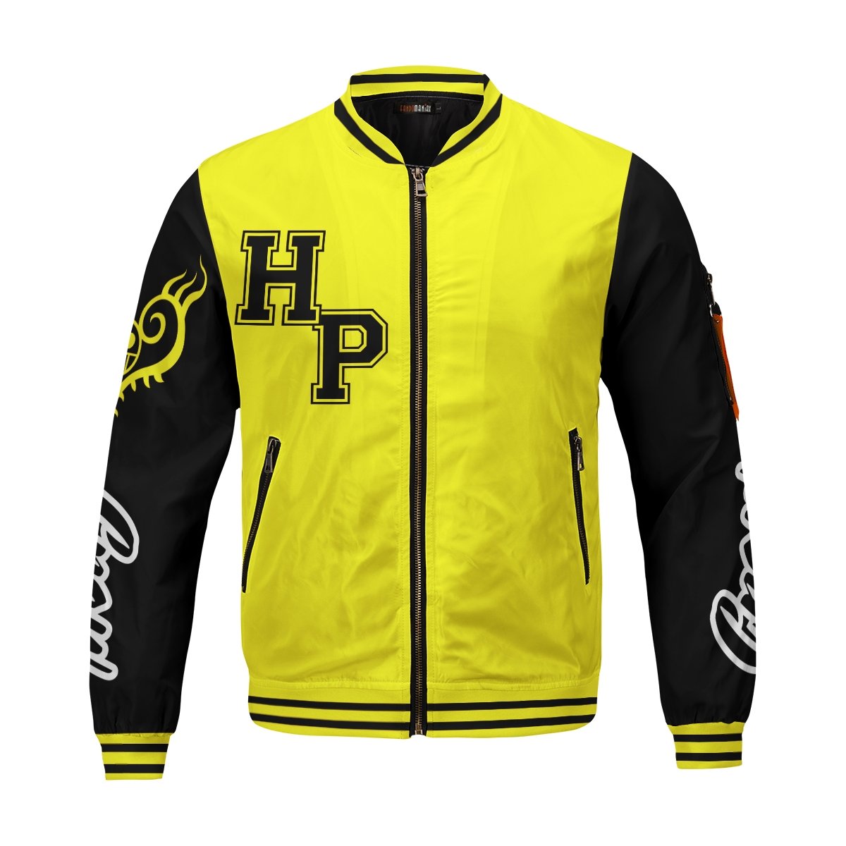 heart-pirates-jersey-bomber-jacket-124424 heart pirates jersey bomber jacket 124424 - Gear Anime
