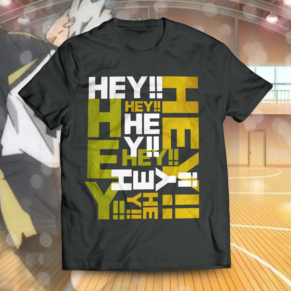 hey-hey-hey-unisex-t-shirt-447322 hey hey hey unisex t shirt 447322 - Gear Anime