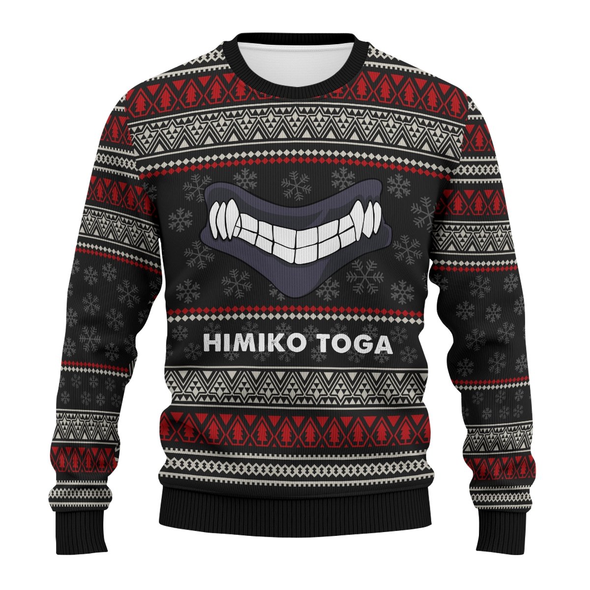 himiko-bite-xmas-unisex-wool-sweater-155929 himiko bite xmas unisex wool sweater 155929 - Gear Anime