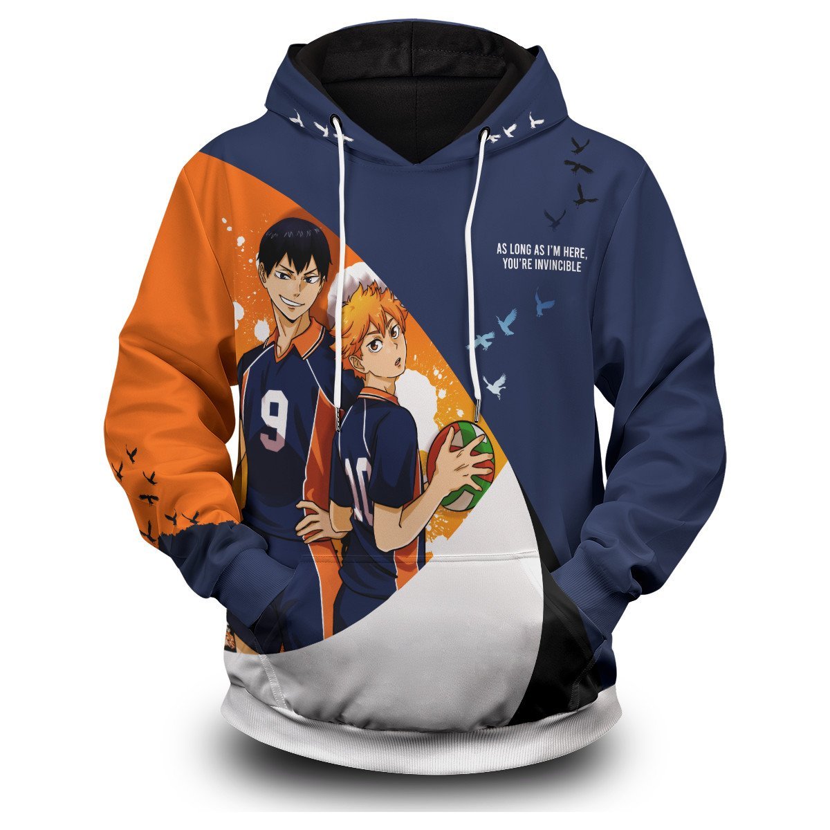 Haikyuu Hoodies - Hinata x Kageyama Unisex Pullover Hoodie FH0709 13 - Gear Anime hinata x kageyama unisex pullover hoodie 140345 - Gear Anime