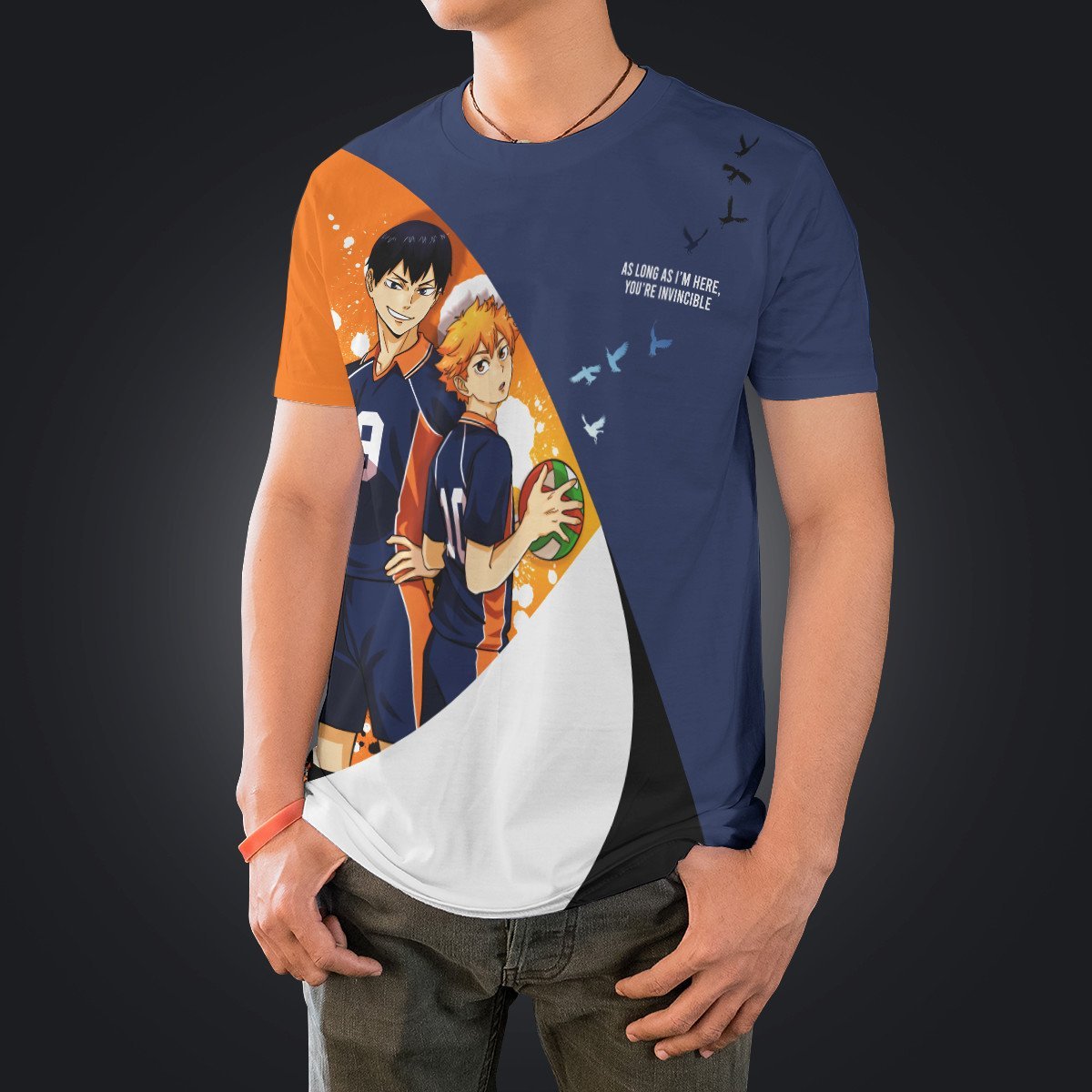 hinata-x-kageyama-unisex-t-shirt-600782 hinata x kageyama unisex t shirt 600782 - Gear Anime