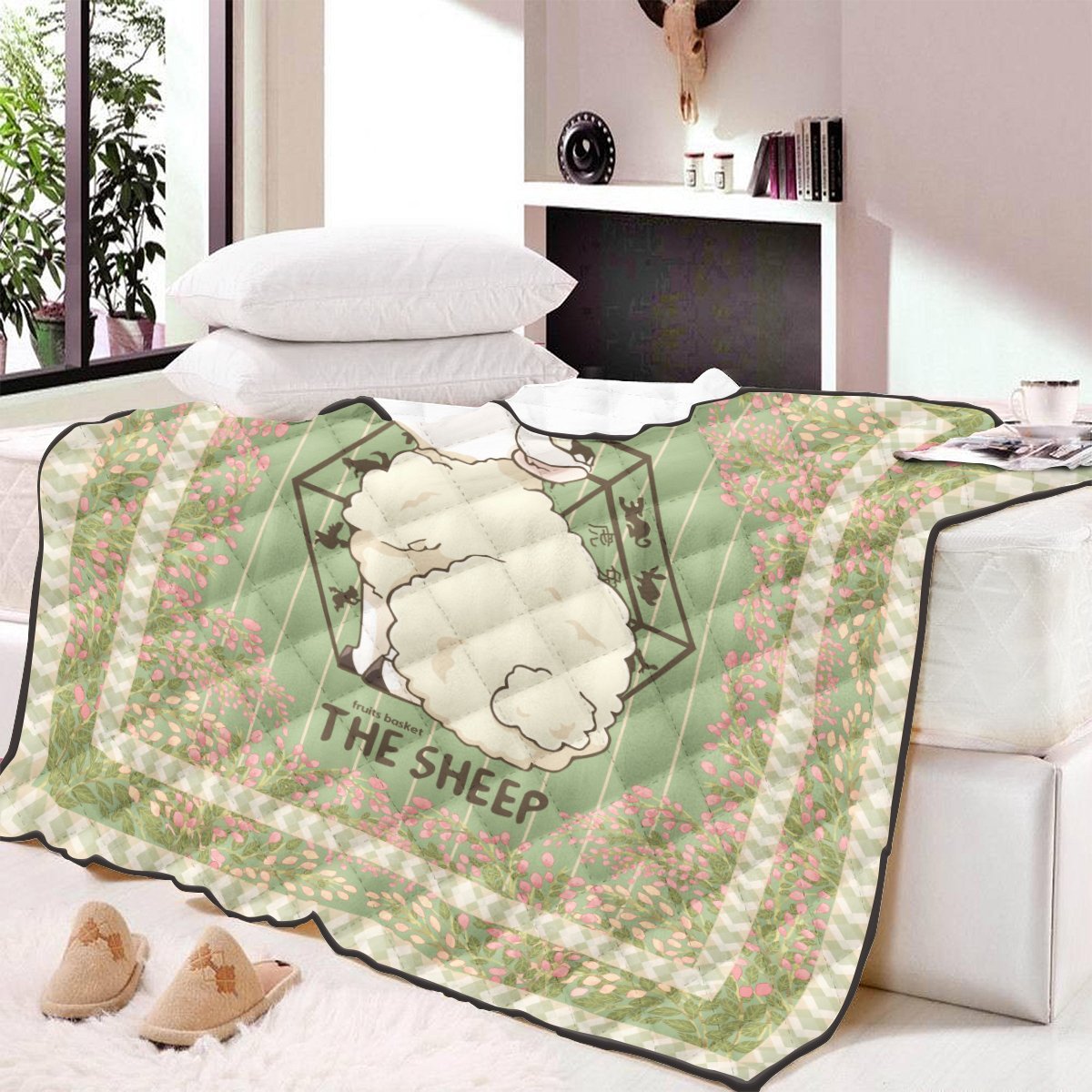 hiro-the-sheep-quilt-blanket-934928 hiro the sheep quilt blanket 934928 - Gear Anime