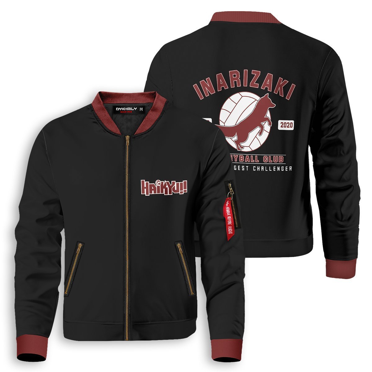 Haikyuu Jackets - Inarizaki The Strongest Challenger Bomber Jacket FH0709 10 - Gear Anime inarizaki the strongest challenger bomber jacket 273196 - Gear Anime