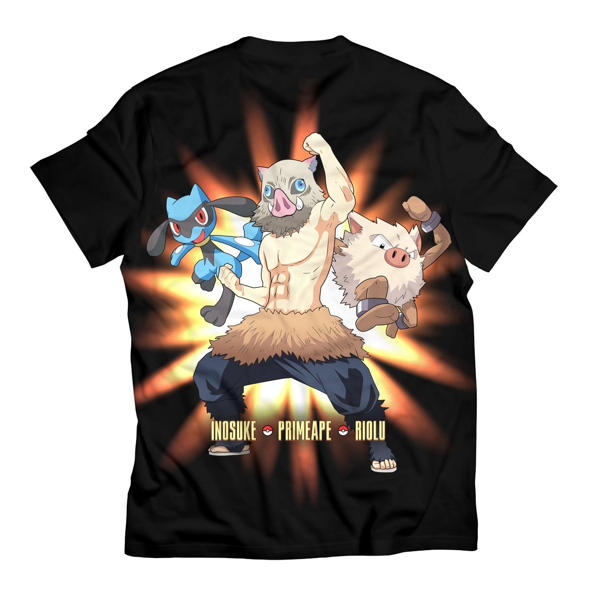 inosuke-collab-unisex-t-shirt-131849 inosuke collab unisex t shirt 131849 - Gear Anime