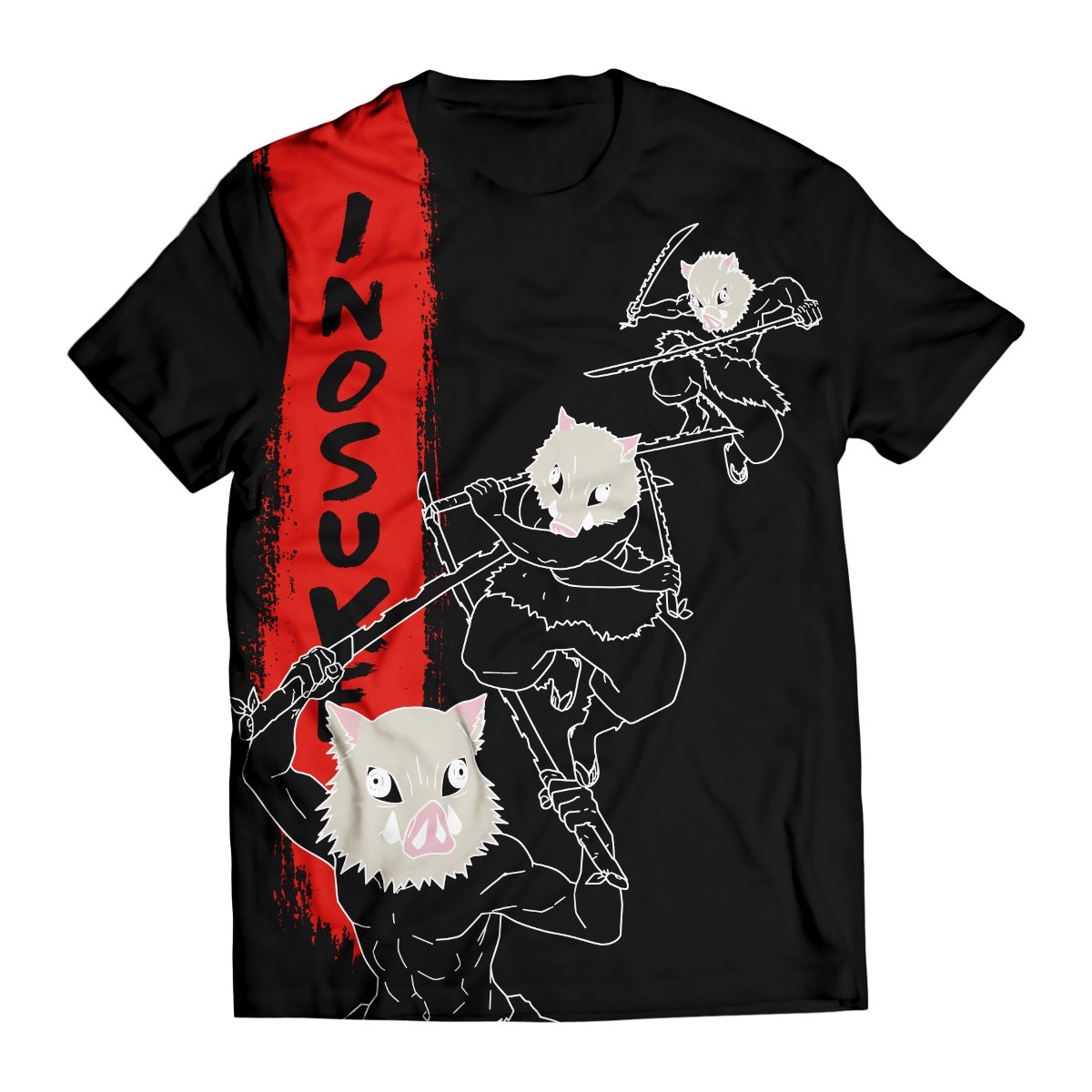 inosuke-hashibira-unisex-t-shirt-468905 inosuke hashibira unisex t shirt 468905 - Gear Anime