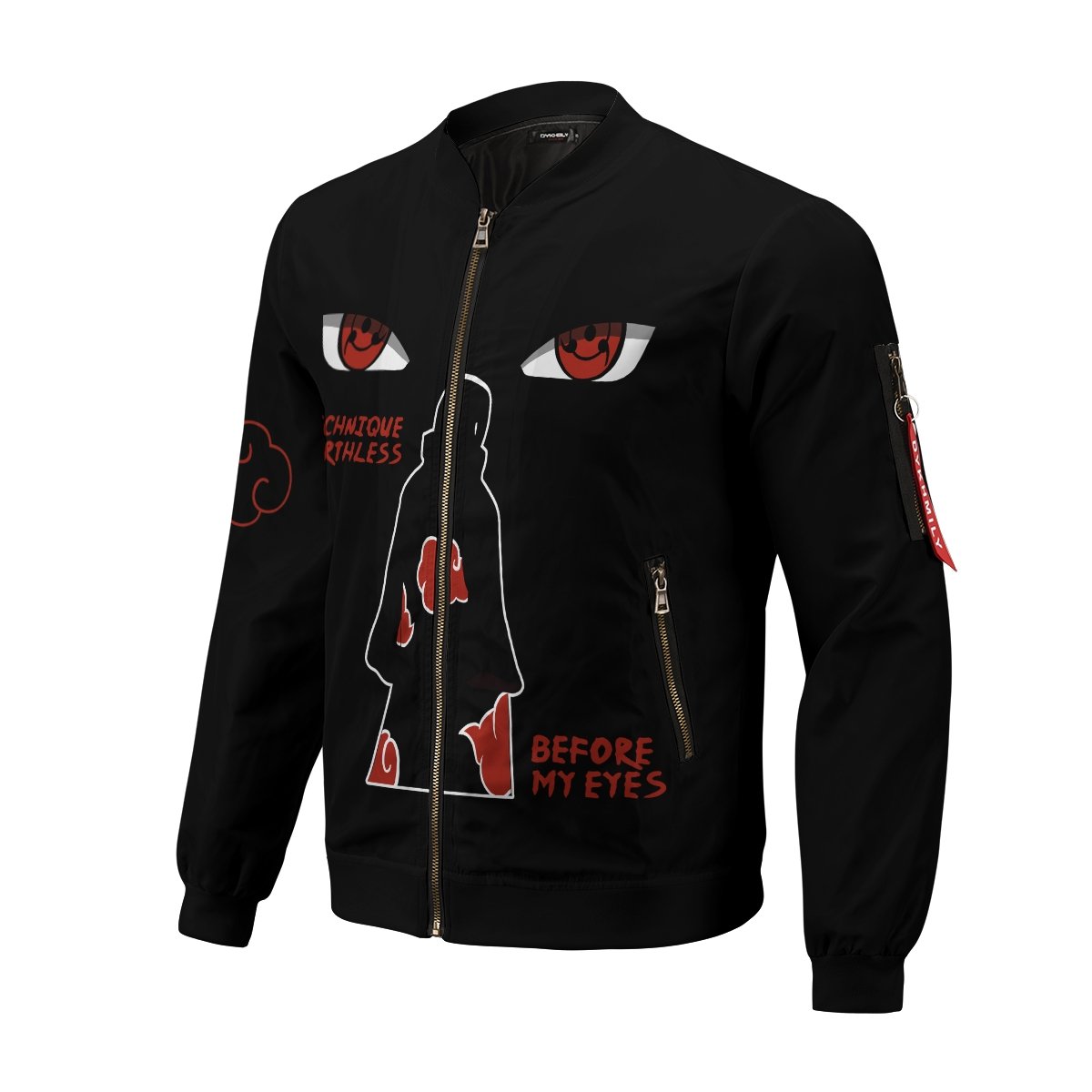 invincible-itachi-bomber-jacket-139321 invincible itachi bomber jacket 139321 - Gear Anime