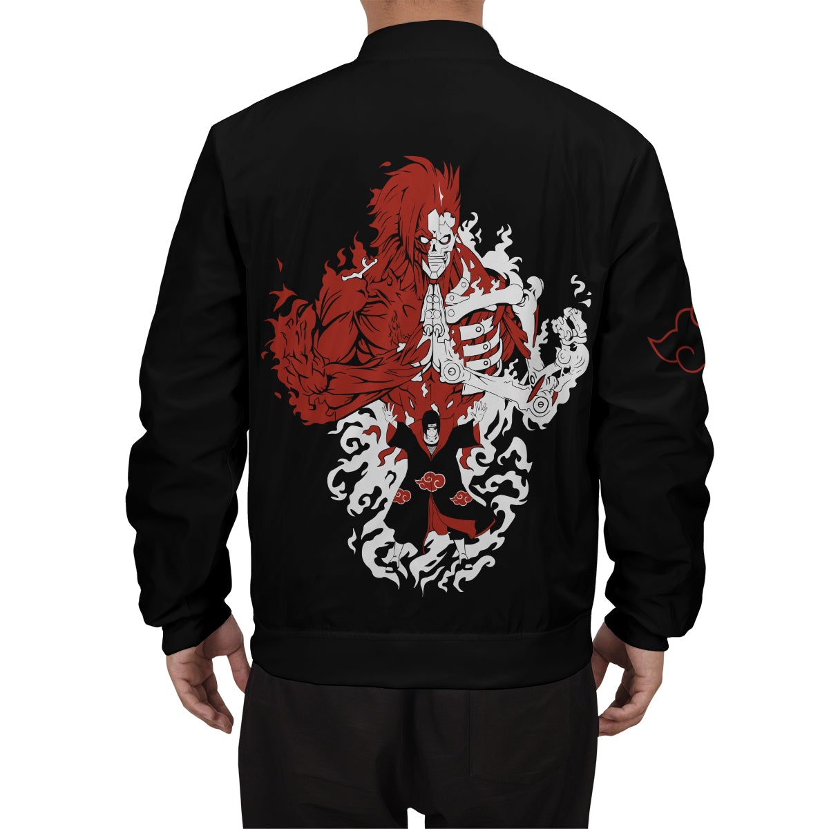 invincible-itachi-bomber-jacket-312207 invincible itachi bomber jacket 312207 - Gear Anime