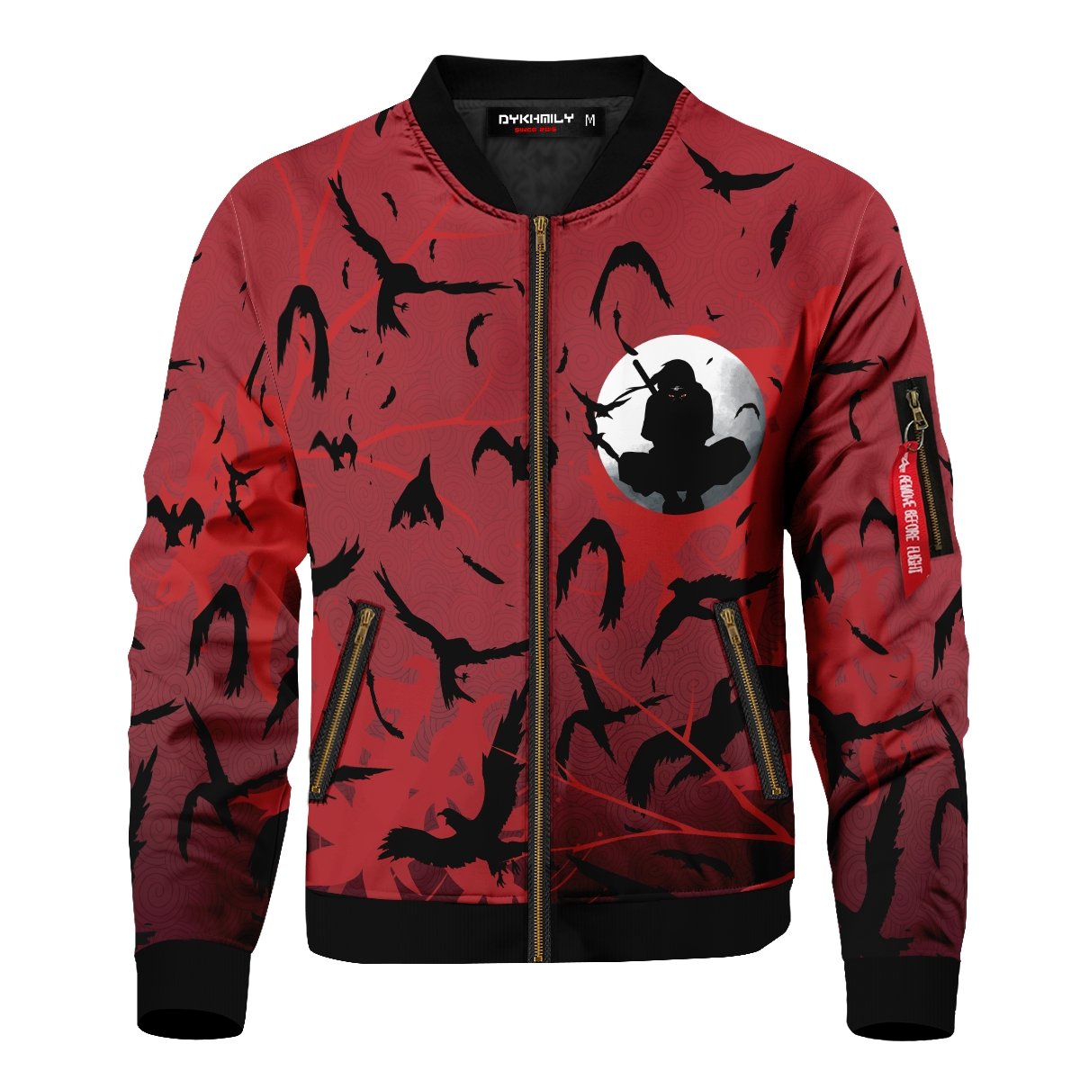 Naruto Jackets - Itachi Crow Bomber Jacket FH0709 7 - Gear Anime itachi crow bomber jacket 924537 - Gear Anime